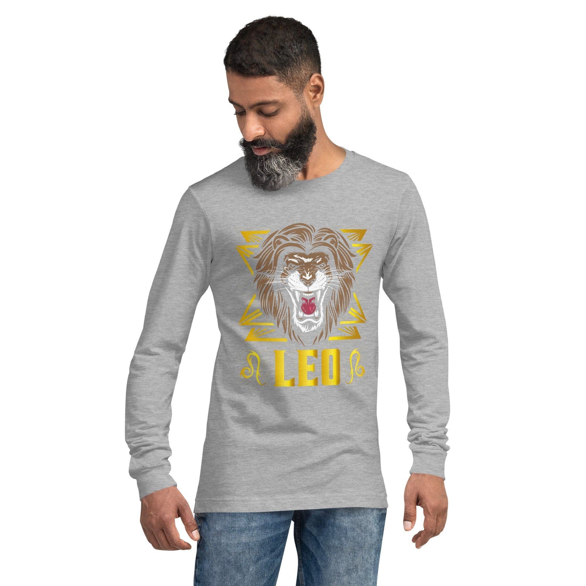 Sternzeichen Löwe Langarmshirt Langarmshirt 46.99 Langarmshirt, Löwe, Sternzeichen JLR Design