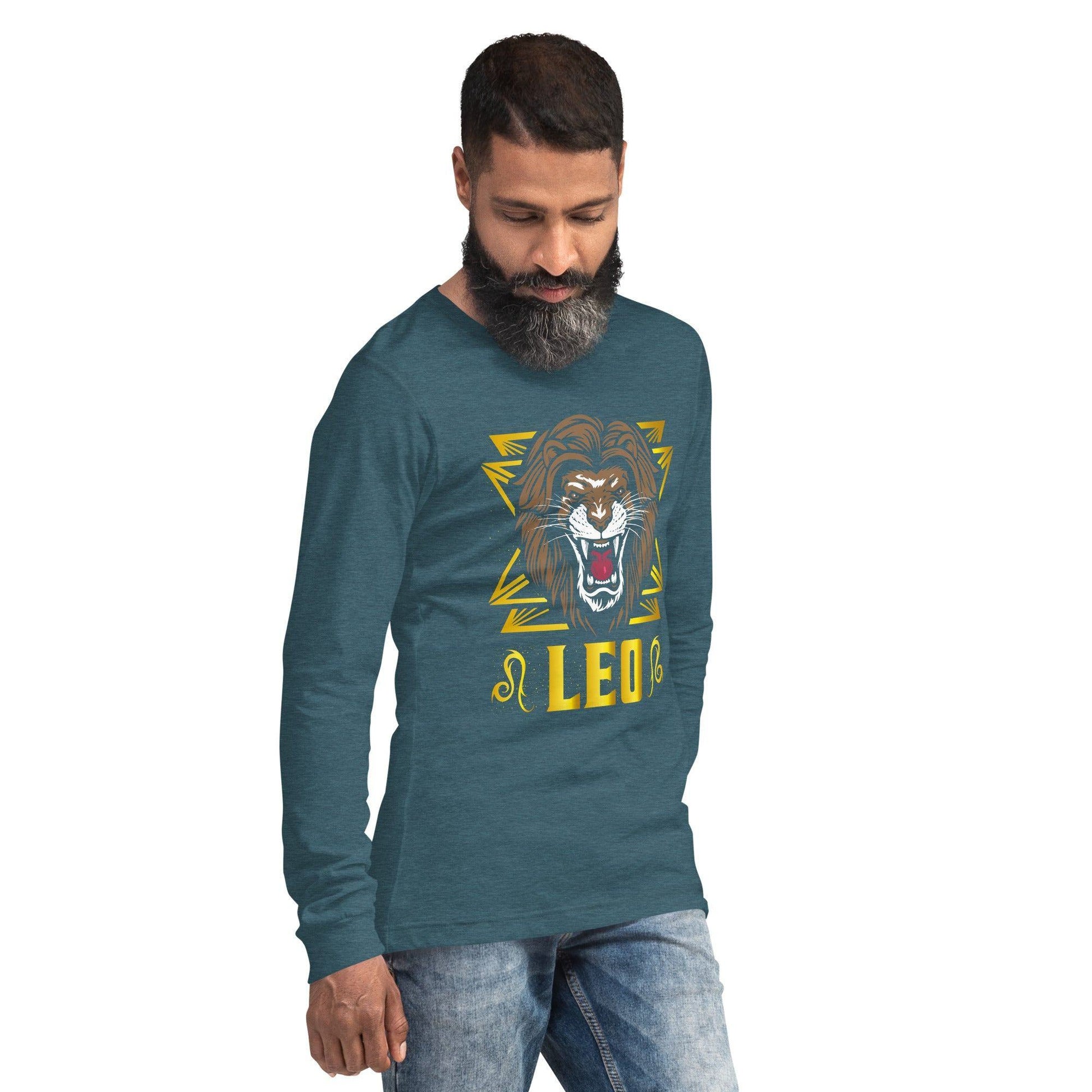 Sternzeichen Löwe Langarmshirt Langarmshirt JLR Design