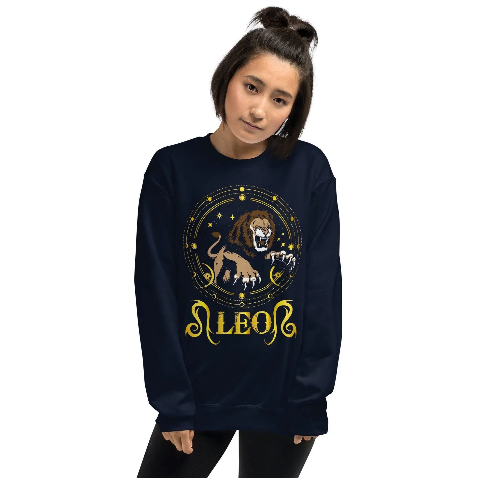 sternzeichen-lowe-unisex-pullover-pullover-jlr-design-47575 - JLR Design