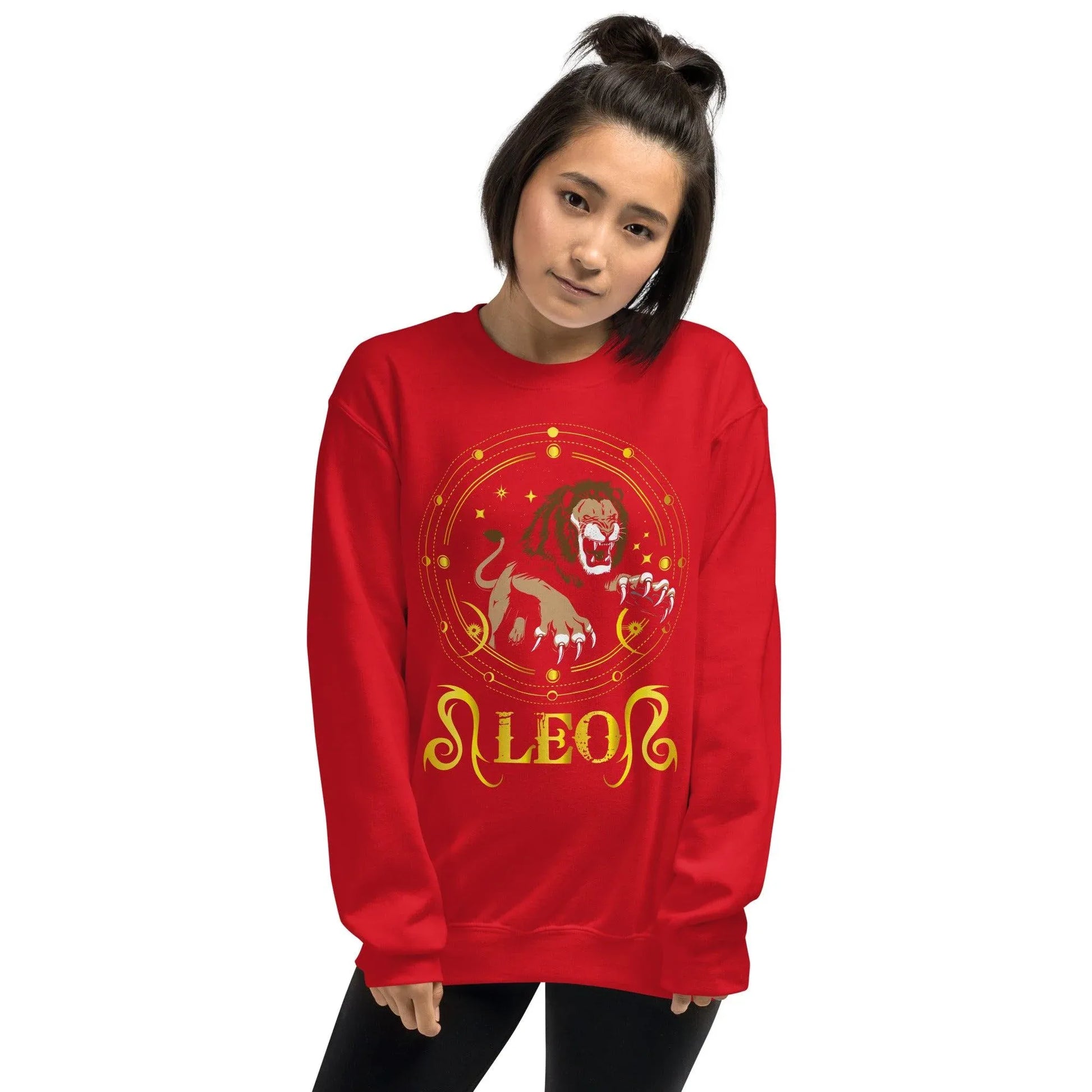 sternzeichen-lowe-unisex-pullover-pullover-jlr-design-58451 - JLR Design