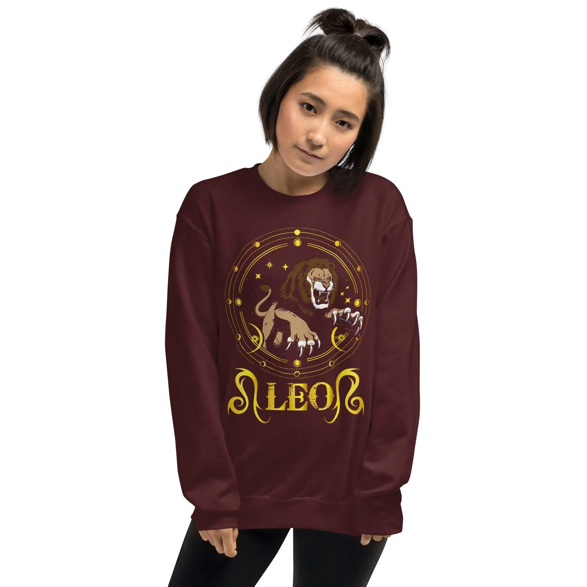 sternzeichen-lowe-unisex-pullover-pullover-jlr-design-15269 - JLR Design