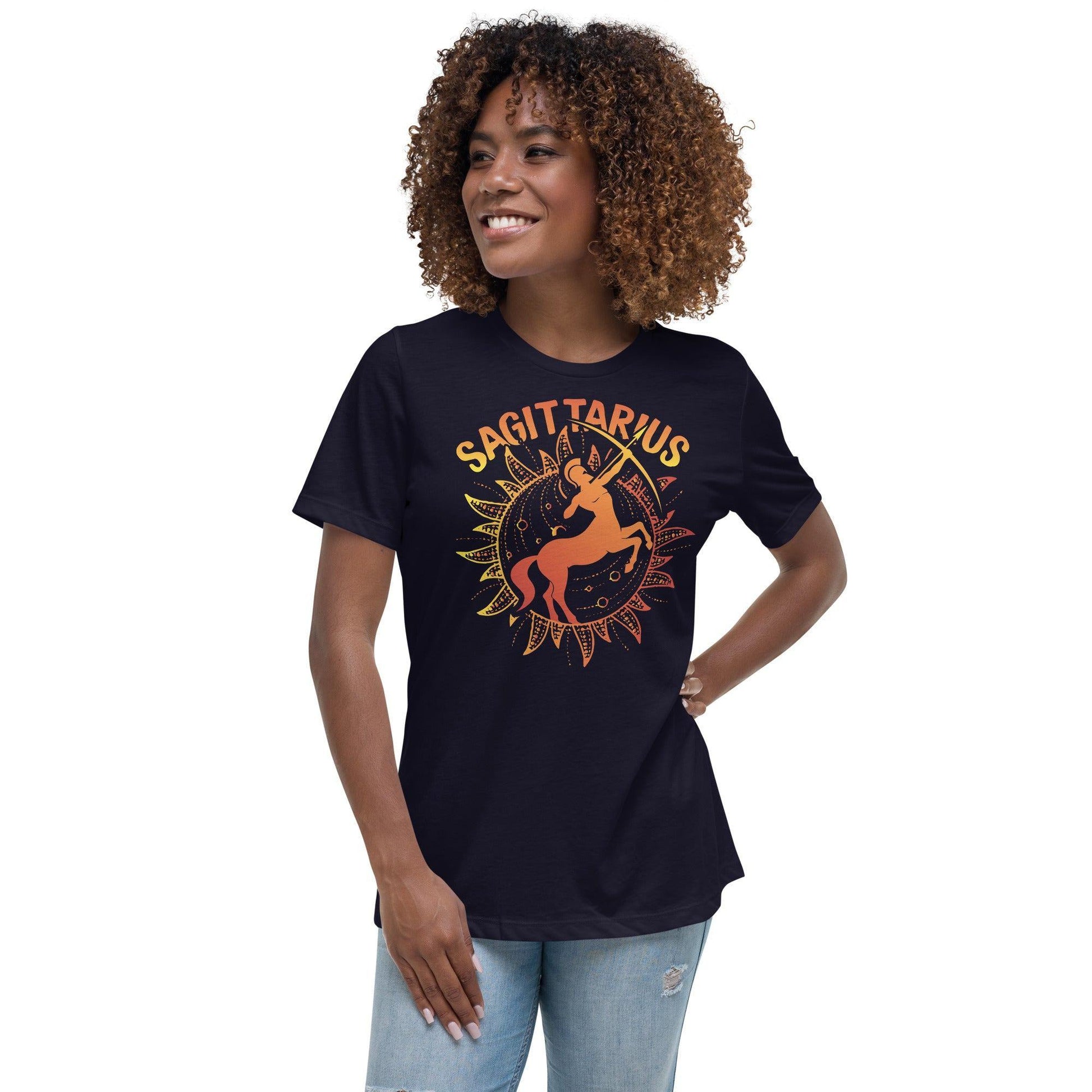 Sternzeichen Schütze Damen-T-Shirt T-Shirt 36.99 Damen, Schütze, Sternzeichen, T-Shirt JLR Design