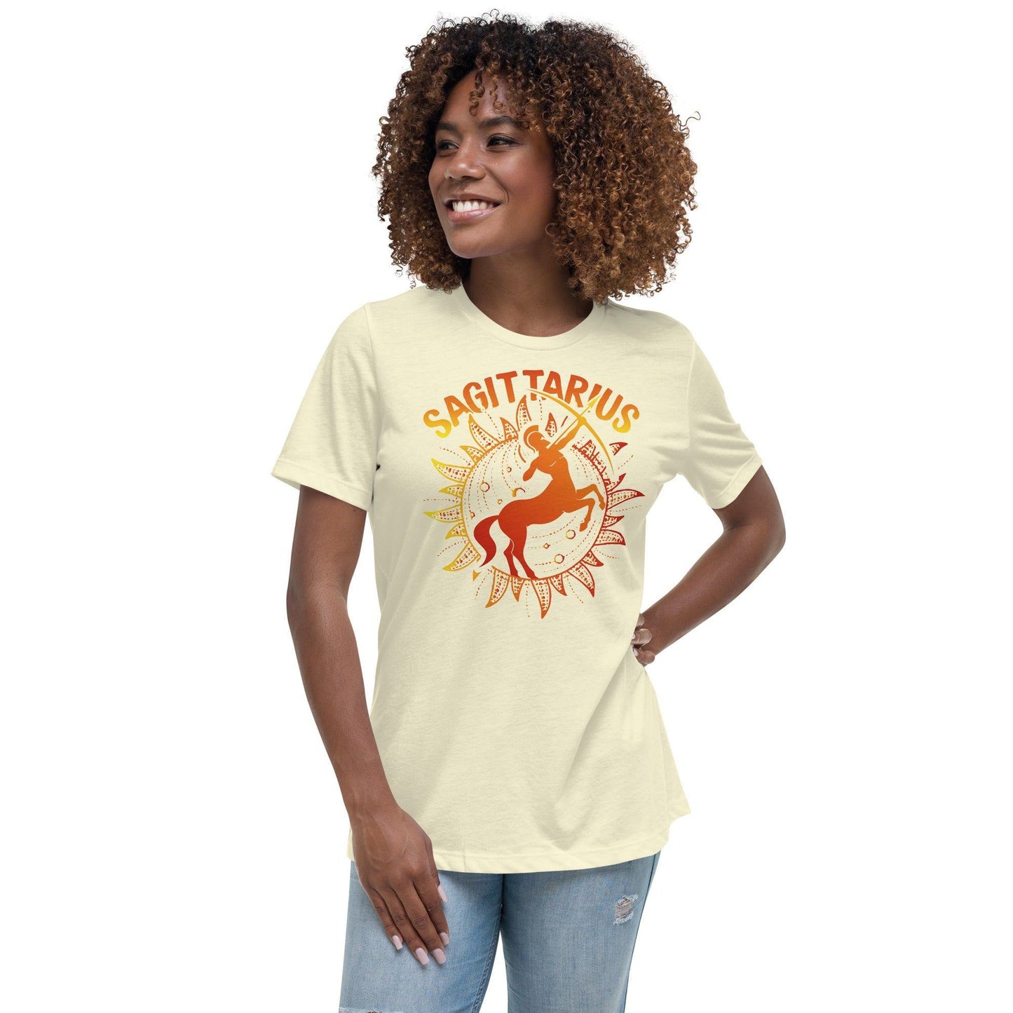 Sternzeichen Schütze Damen-T-Shirt T-Shirt 36.99 Damen, Schütze, Sternzeichen, T-Shirt JLR Design