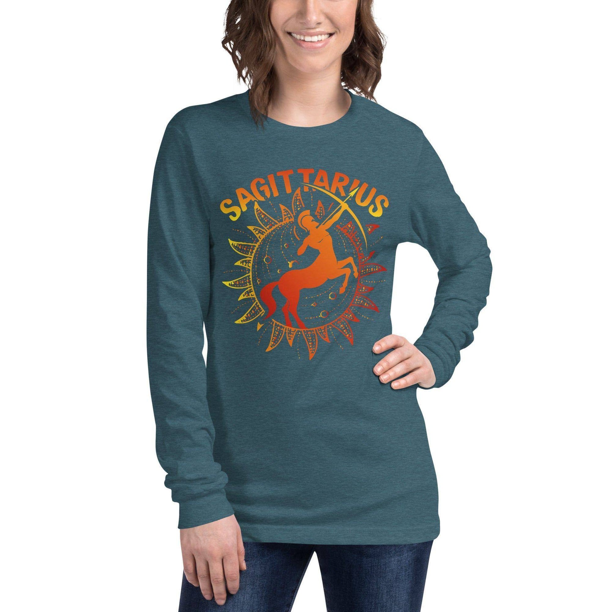 sternzeichen-schutze-langarmshirt-langarmshirt-jlr-design-70535 - JLR Design