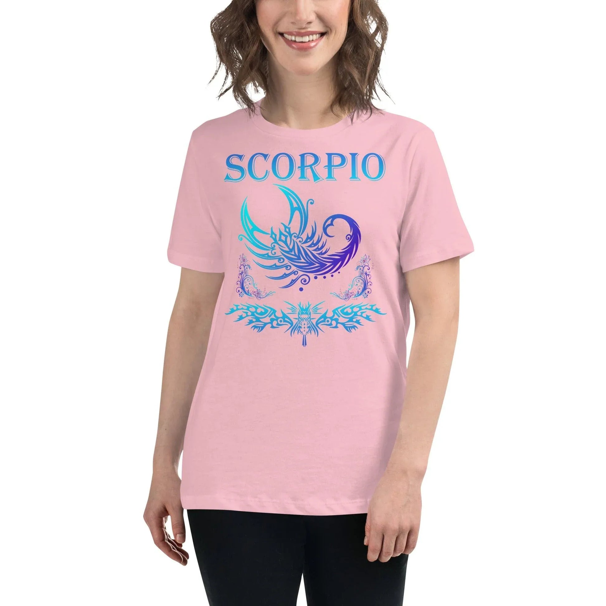 sternzeichen-skorpion-damen-t-shirt-t-shirt-jlr-design-36578 - JLR Design