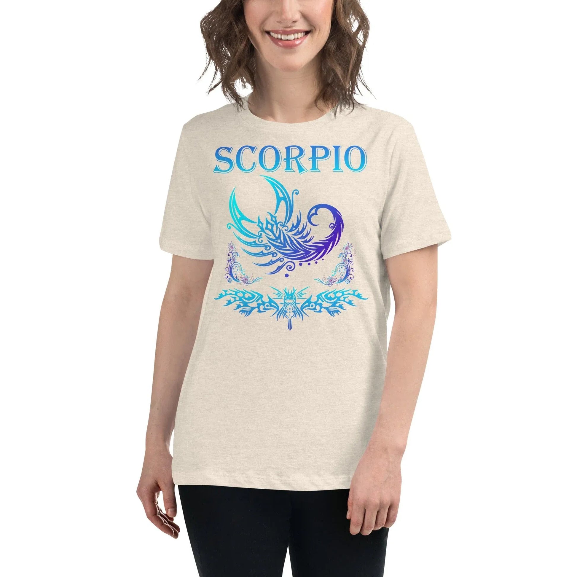sternzeichen-skorpion-damen-t-shirt-t-shirt-jlr-design-79562 - JLR Design