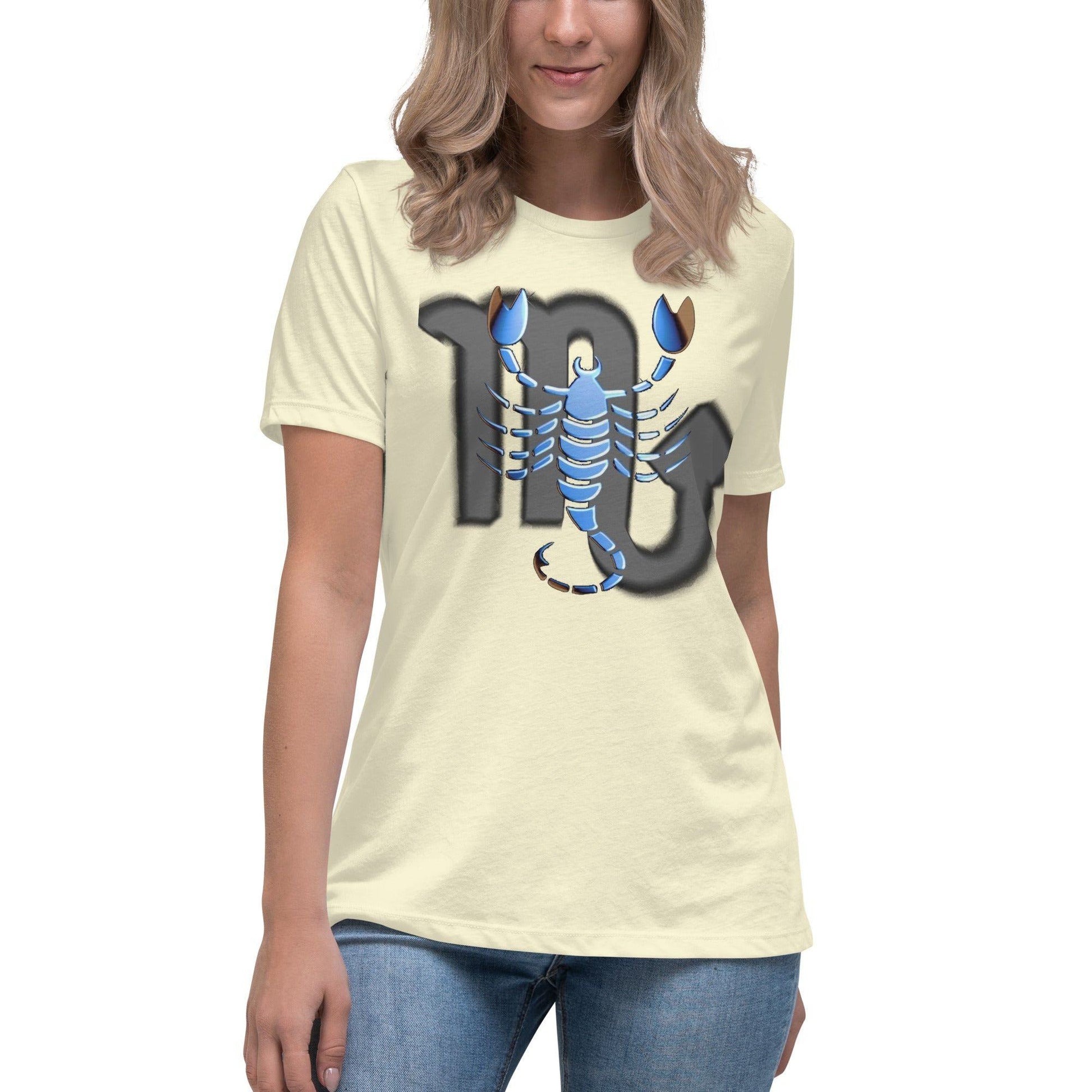 Sternzeichen Skorpion Damen-T-Shirt T-Shirt JLR Design