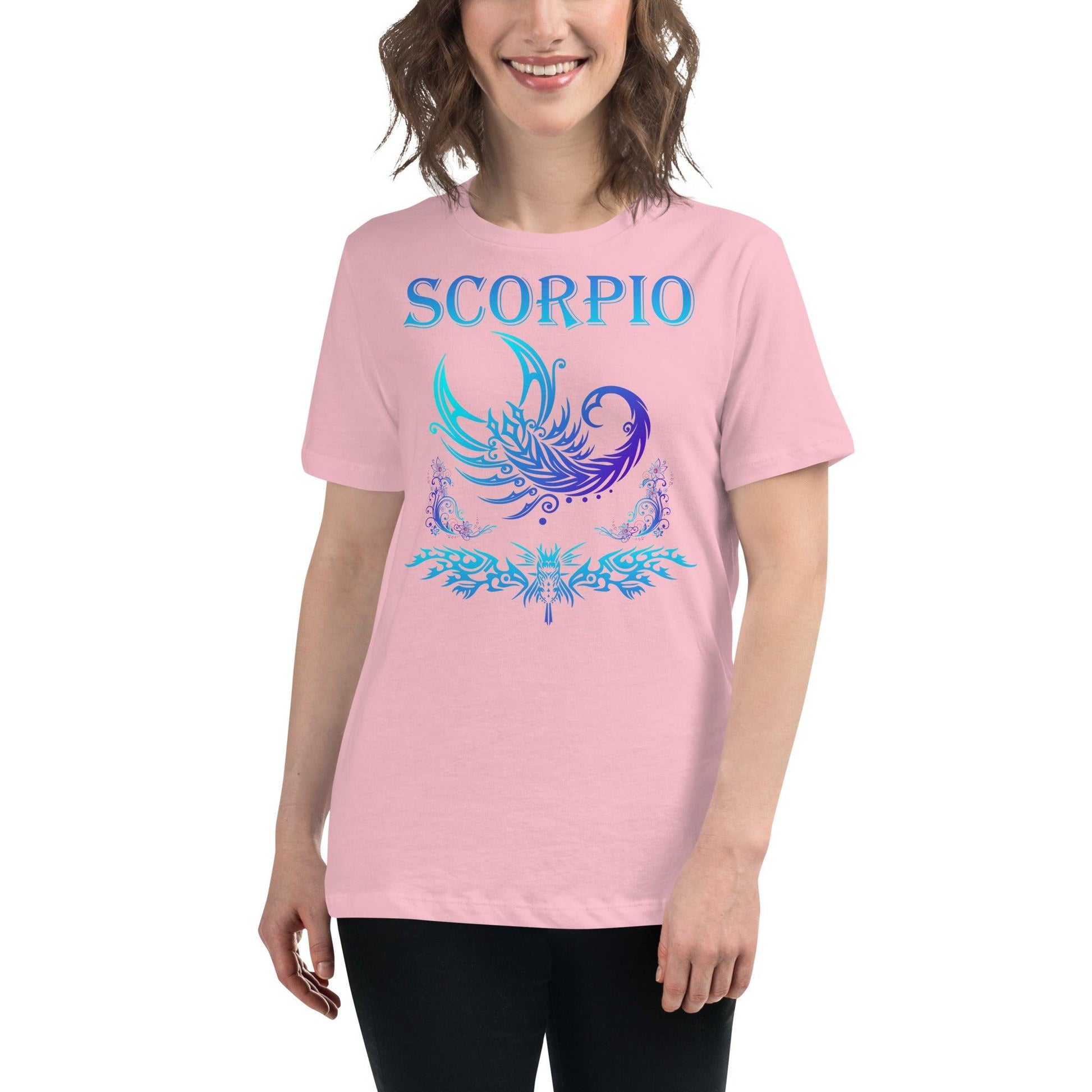 Sternzeichen Skorpion Damen-T-Shirt T-Shirt JLR Design