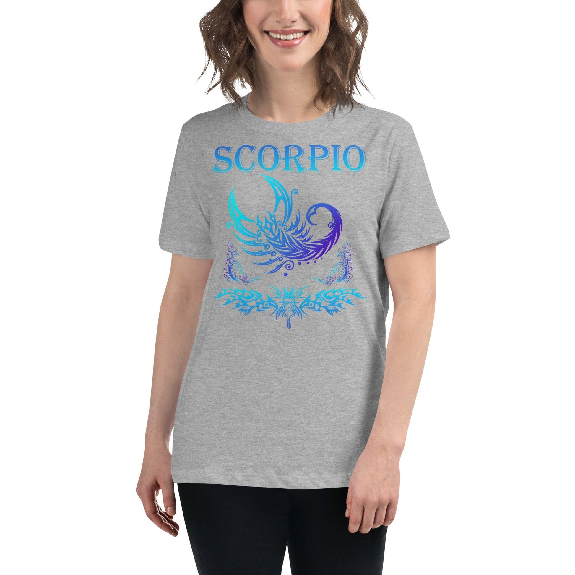 Sternzeichen Skorpion Damen-T-Shirt T-Shirt JLR Design