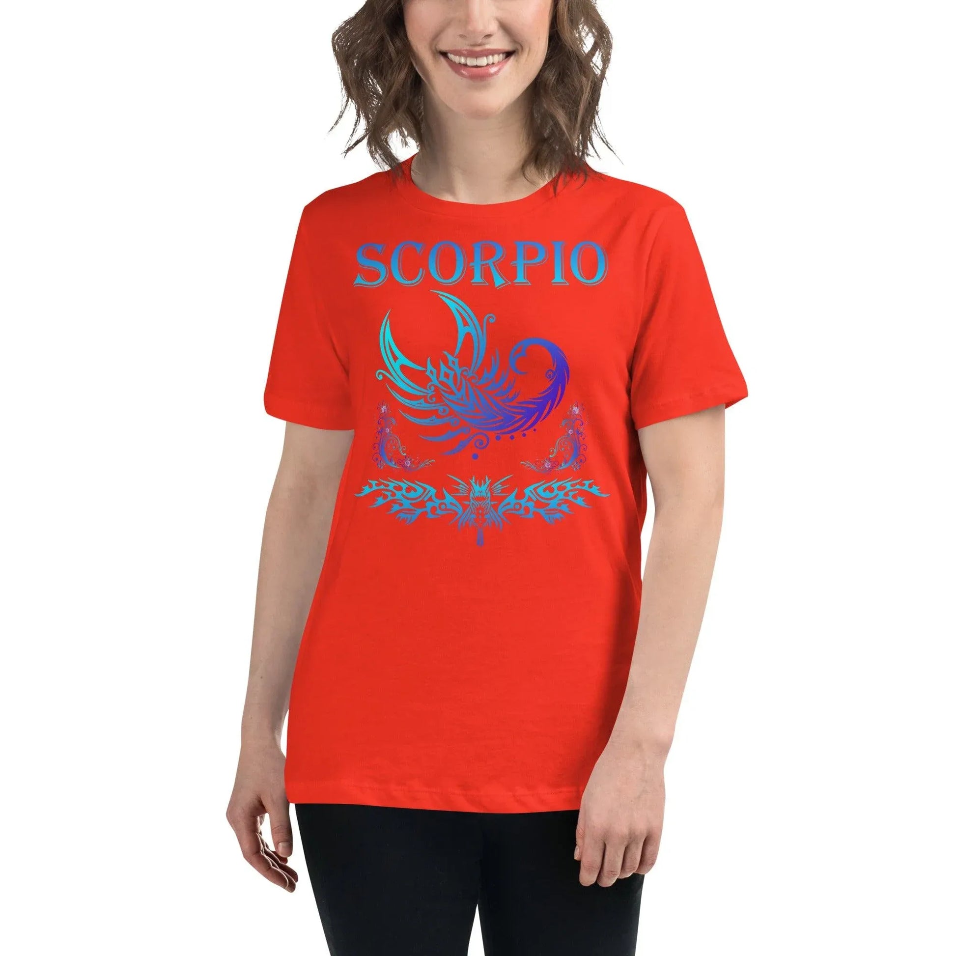 sternzeichen-skorpion-damen-t-shirt-t-shirt-jlr-design-98631 - JLR Design