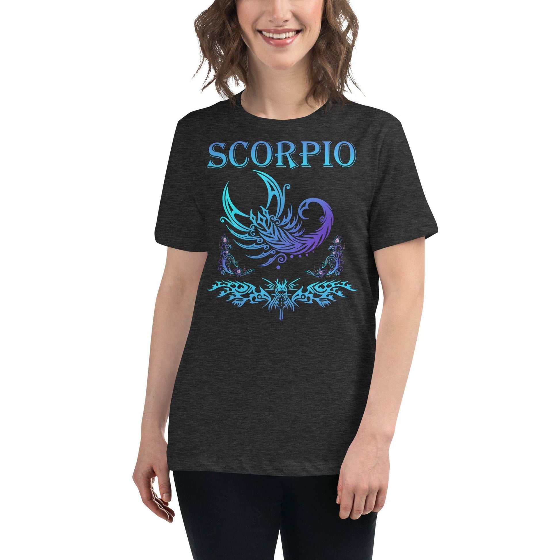 Sternzeichen Skorpion Damen-T-Shirt T-Shirt JLR Design
