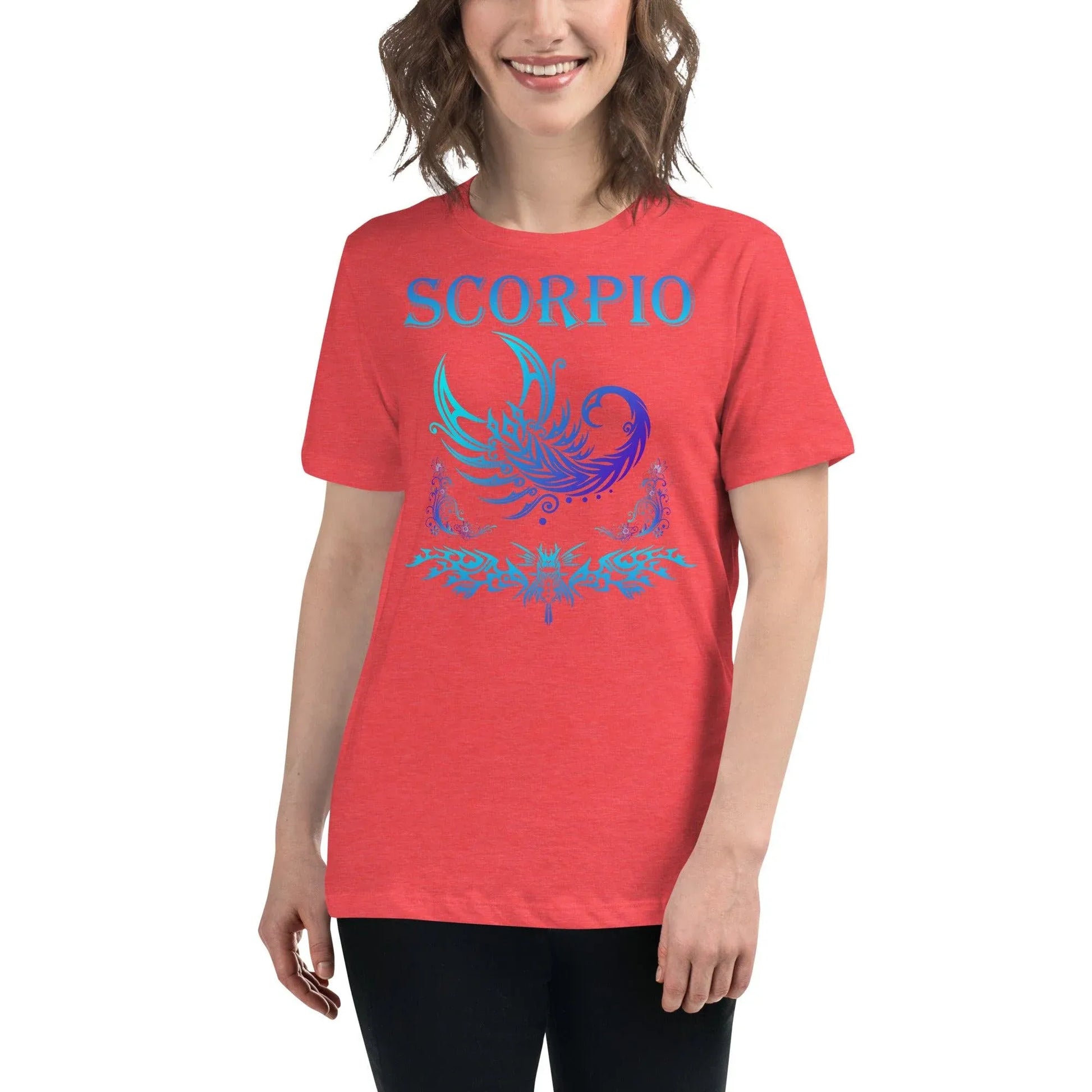 sternzeichen-skorpion-damen-t-shirt-t-shirt-jlr-design-18047 - JLR Design