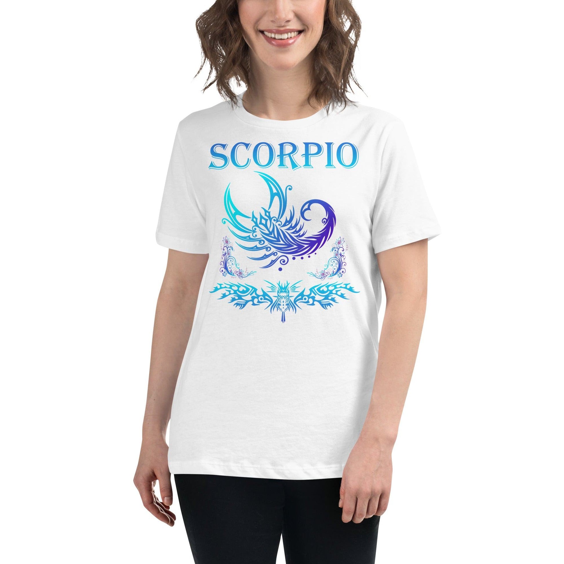 Sternzeichen Skorpion Damen-T-Shirt T-Shirt JLR Design