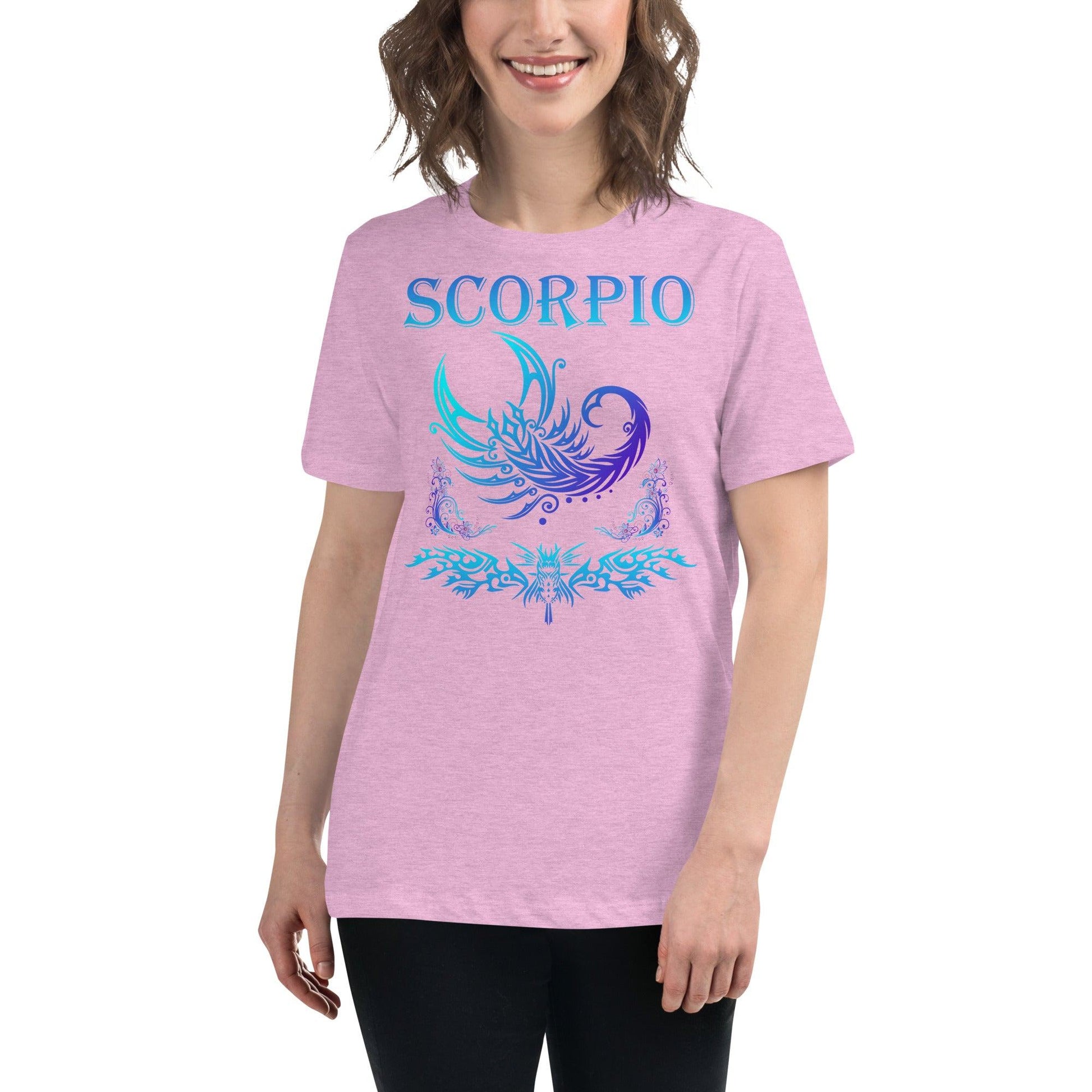 Sternzeichen Skorpion Damen-T-Shirt T-Shirt JLR Design