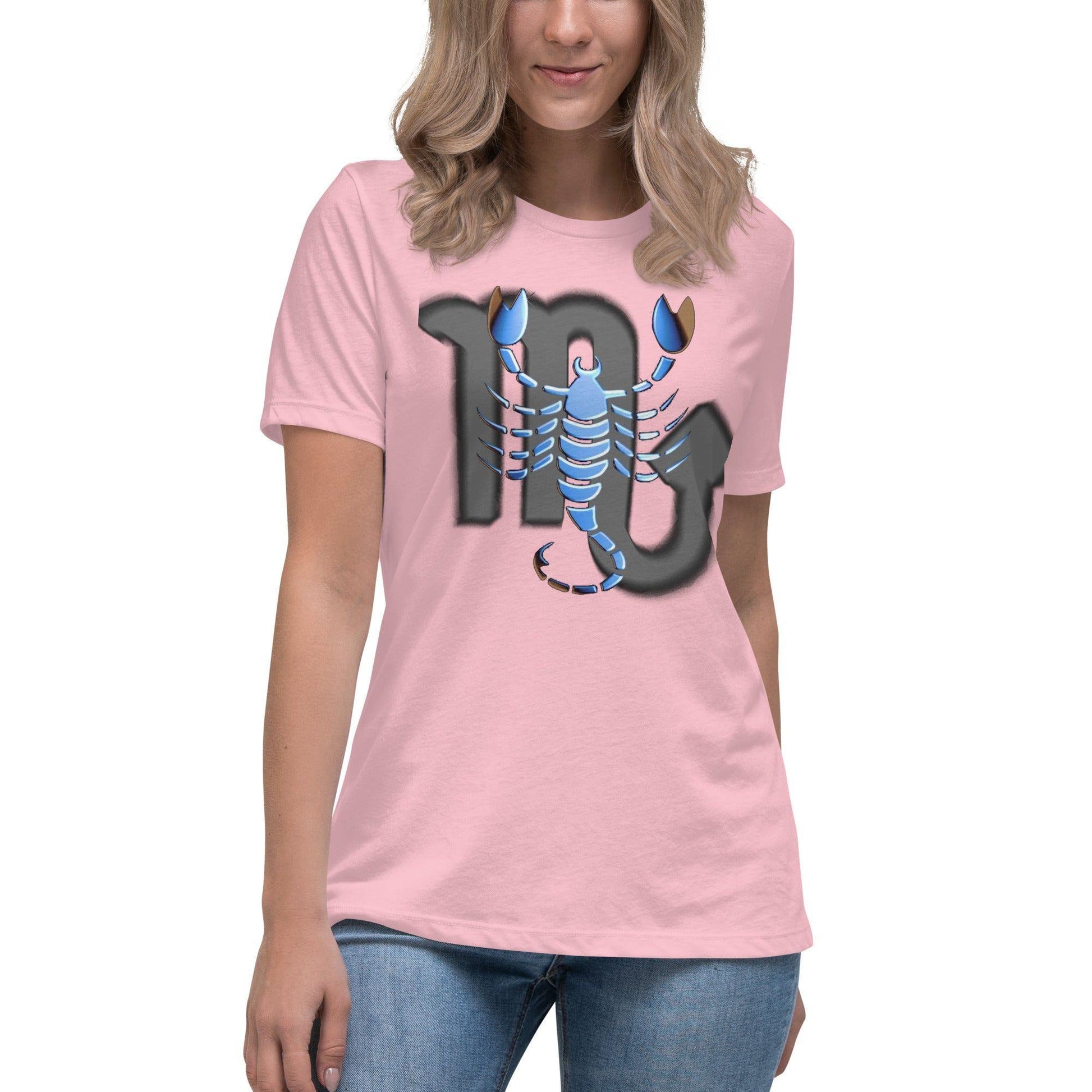 Sternzeichen Skorpion Damen-T-Shirt T-Shirt JLR Design