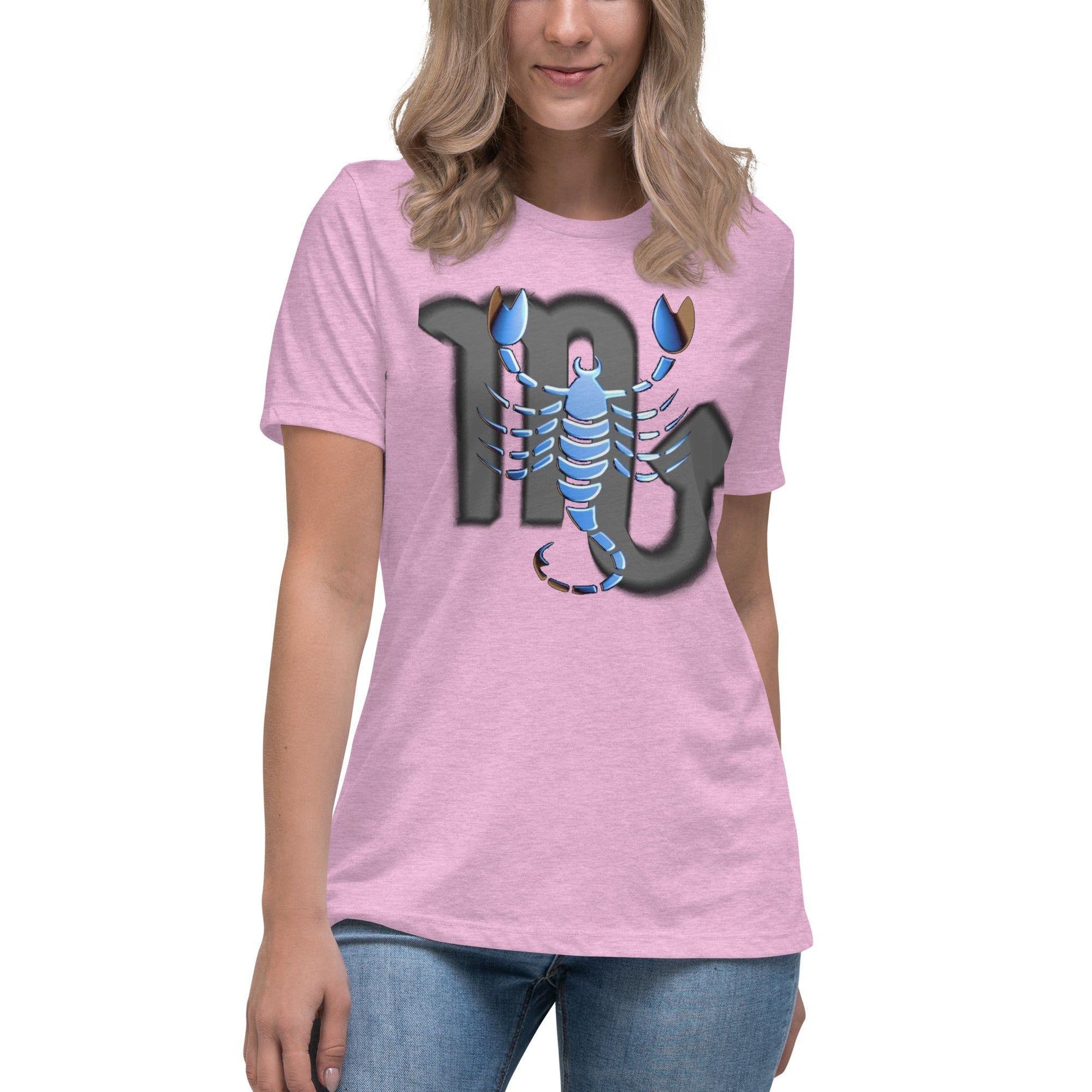 Sternzeichen Skorpion Damen-T-Shirt T-Shirt JLR Design