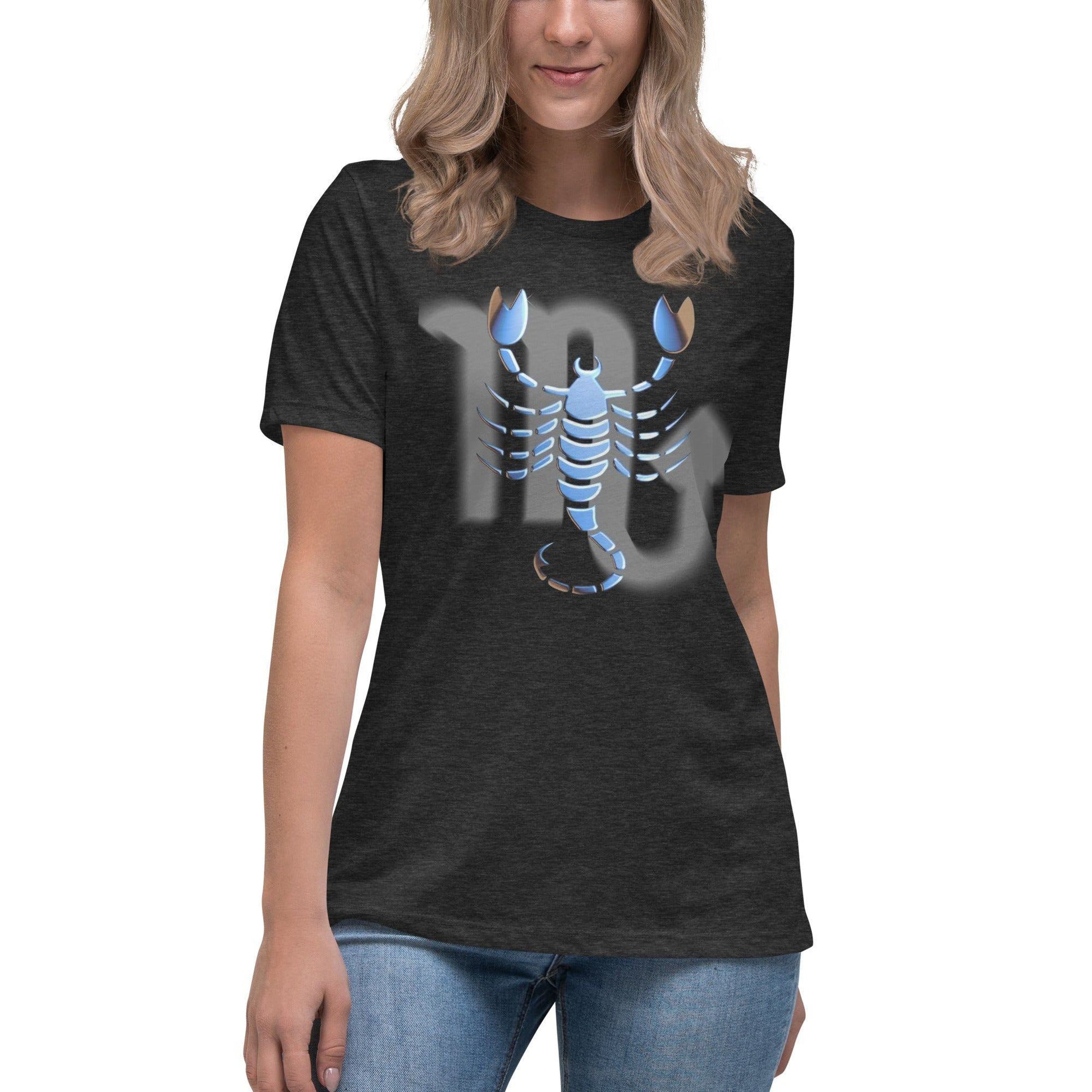 Sternzeichen Skorpion Damen-T-Shirt T-Shirt JLR Design