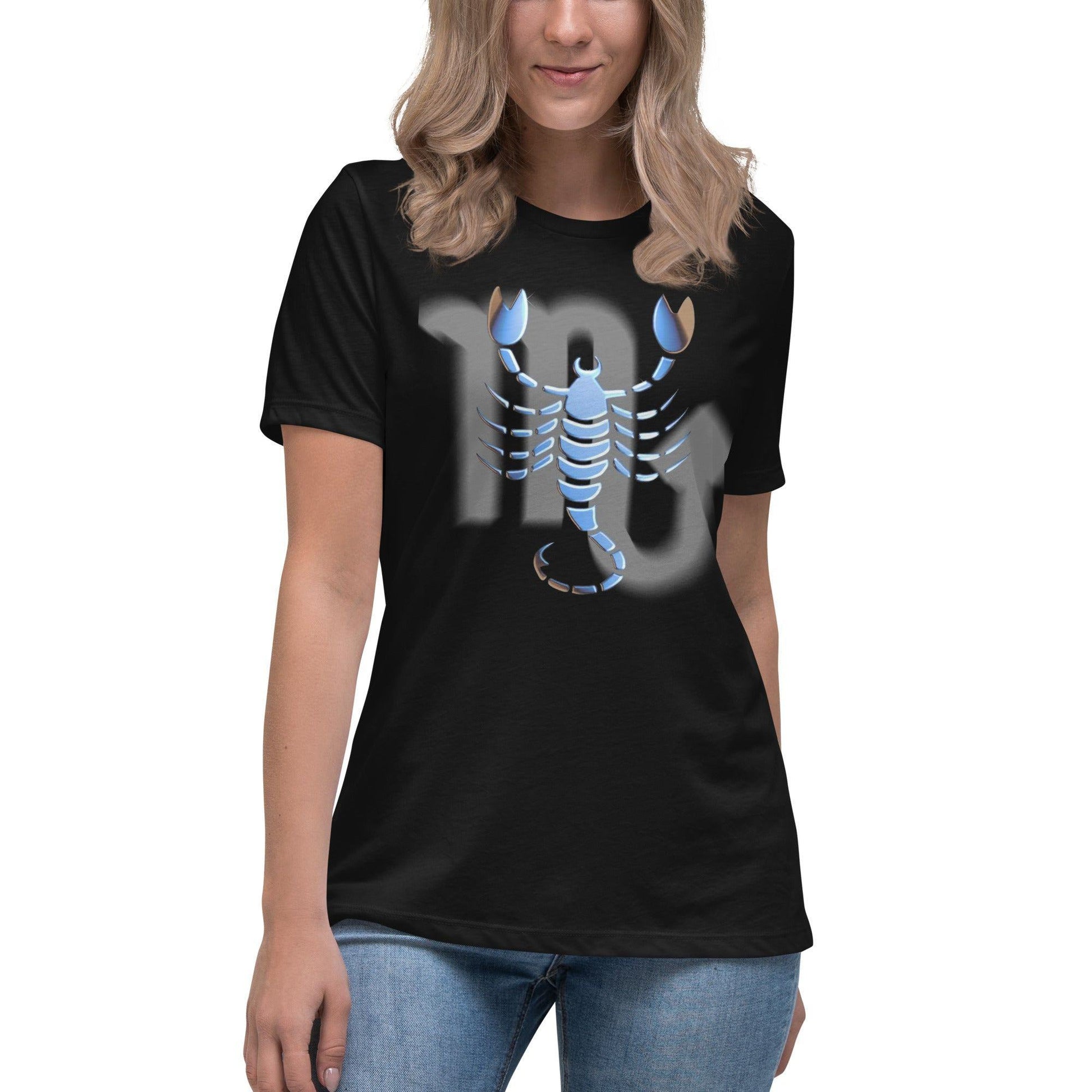 Sternzeichen Skorpion Damen-T-Shirt T-Shirt JLR Design