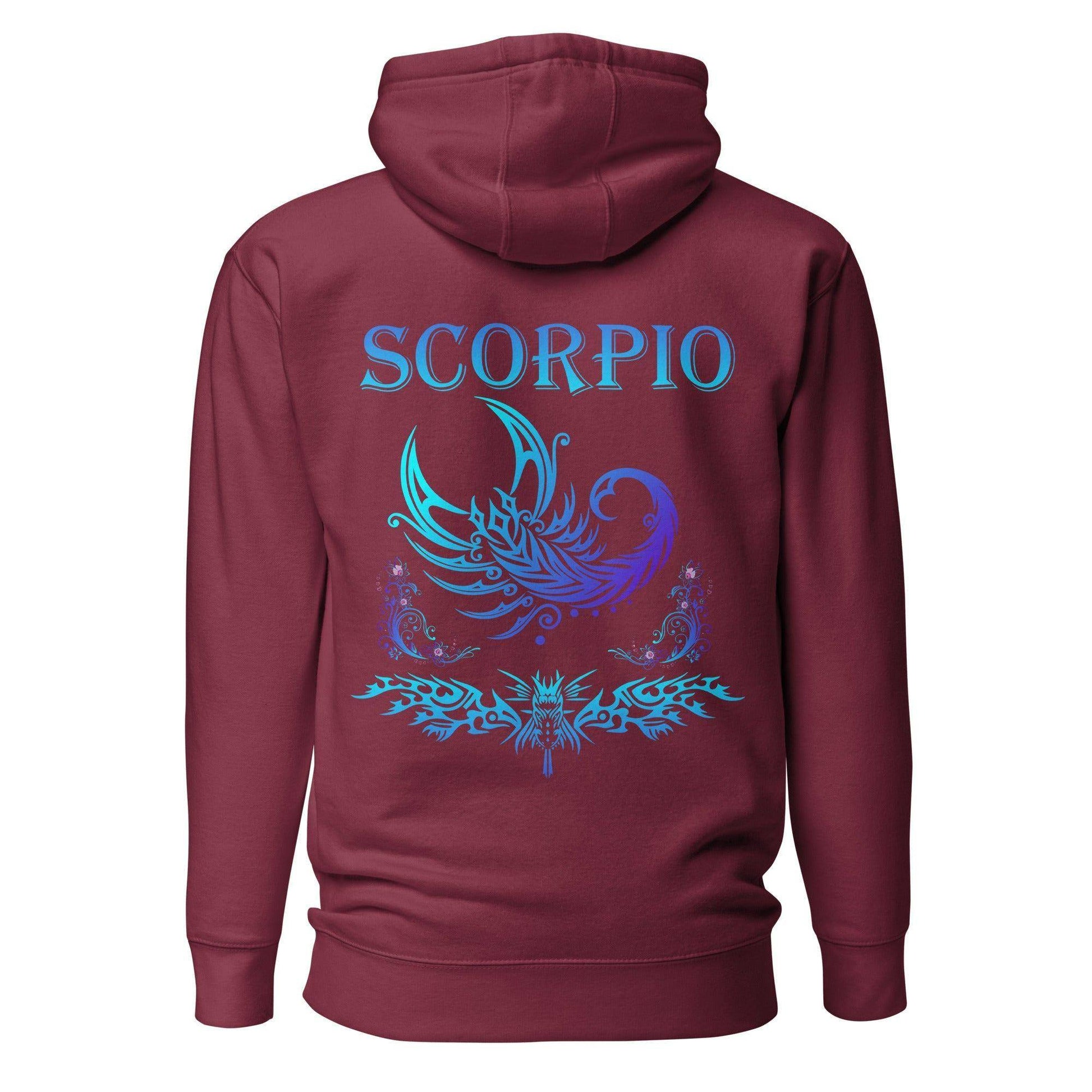 sternzeichen-skorpion-hoodie-hoodie-jlr-design-68307 - JLR Design