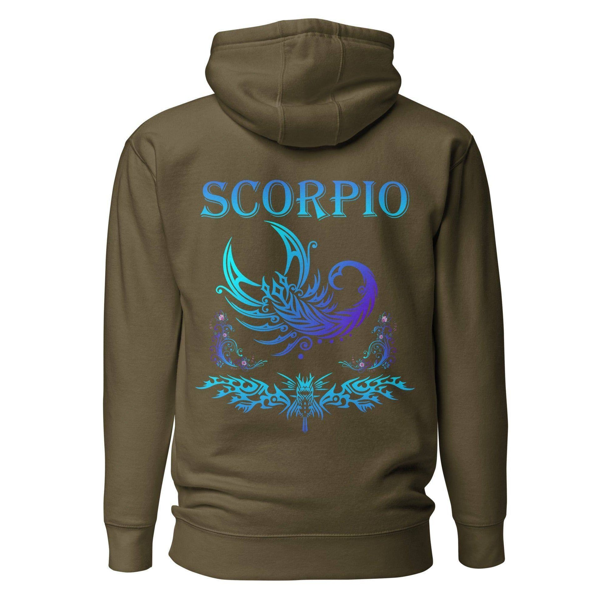 sternzeichen-skorpion-hoodie-hoodie-jlr-design-85139 - JLR Design