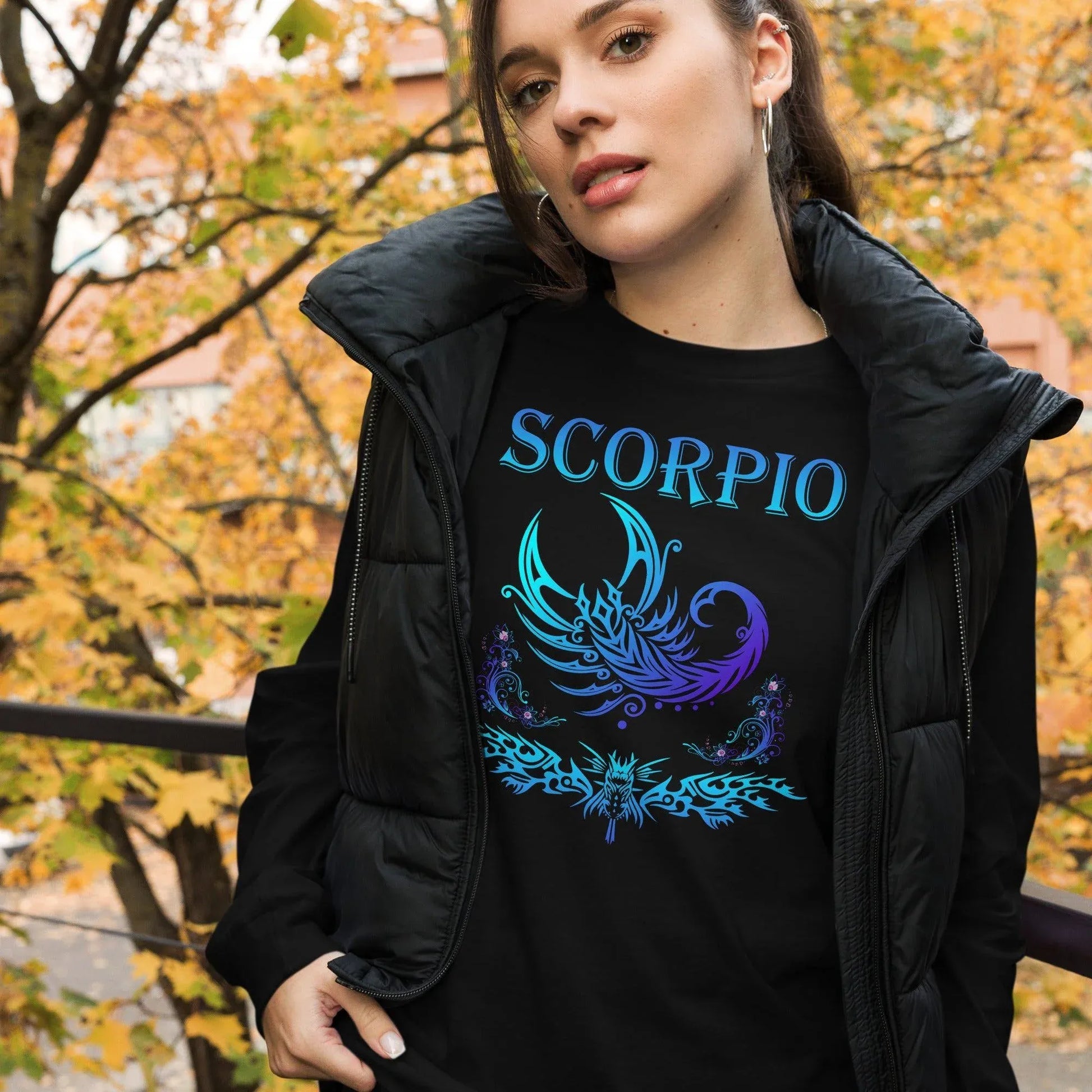 Sternzeichen Skorpion Langarmshirt Langarmshirt JLR Design