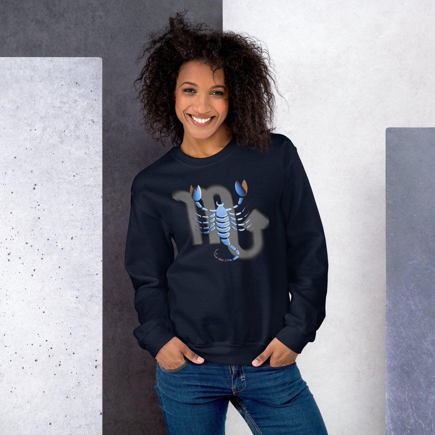 Sternzeichen Skorpion Unisex Pullover Pullover 42.99 Pullover, Skorpion, Sternzeichen JLR Design