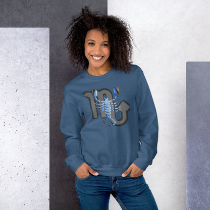 Sternzeichen Skorpion Unisex Pullover Pullover 42.99 Pullover, Skorpion, Sternzeichen JLR Design