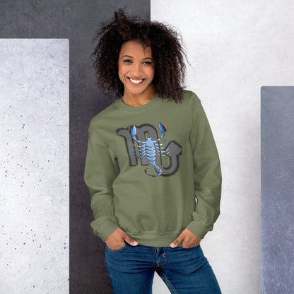 Sternzeichen Skorpion Unisex Pullover Pullover 42.99 Pullover, Skorpion, Sternzeichen JLR Design