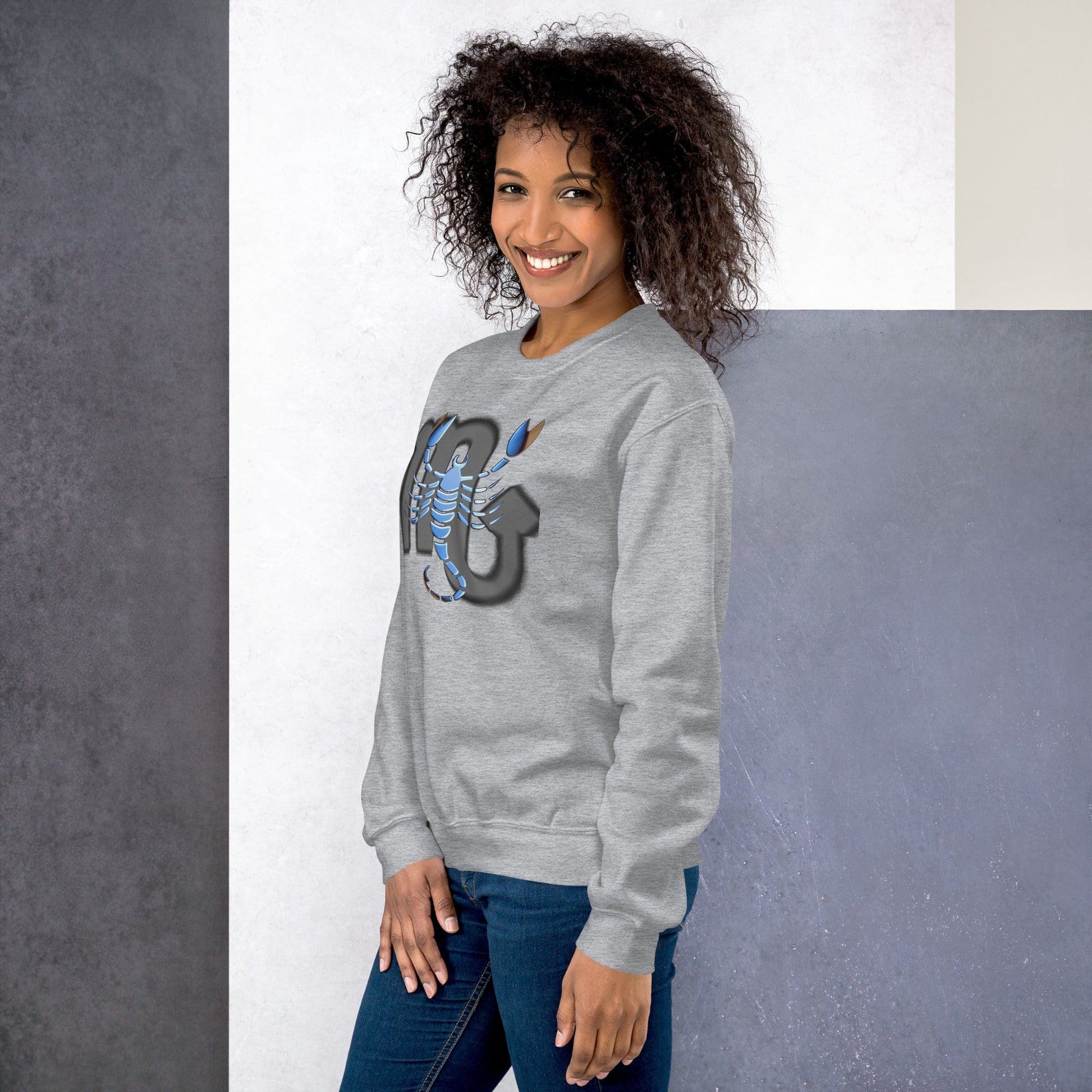 Sternzeichen Skorpion Unisex Pullover Pullover 42.99 Pullover, Skorpion, Sternzeichen JLR Design