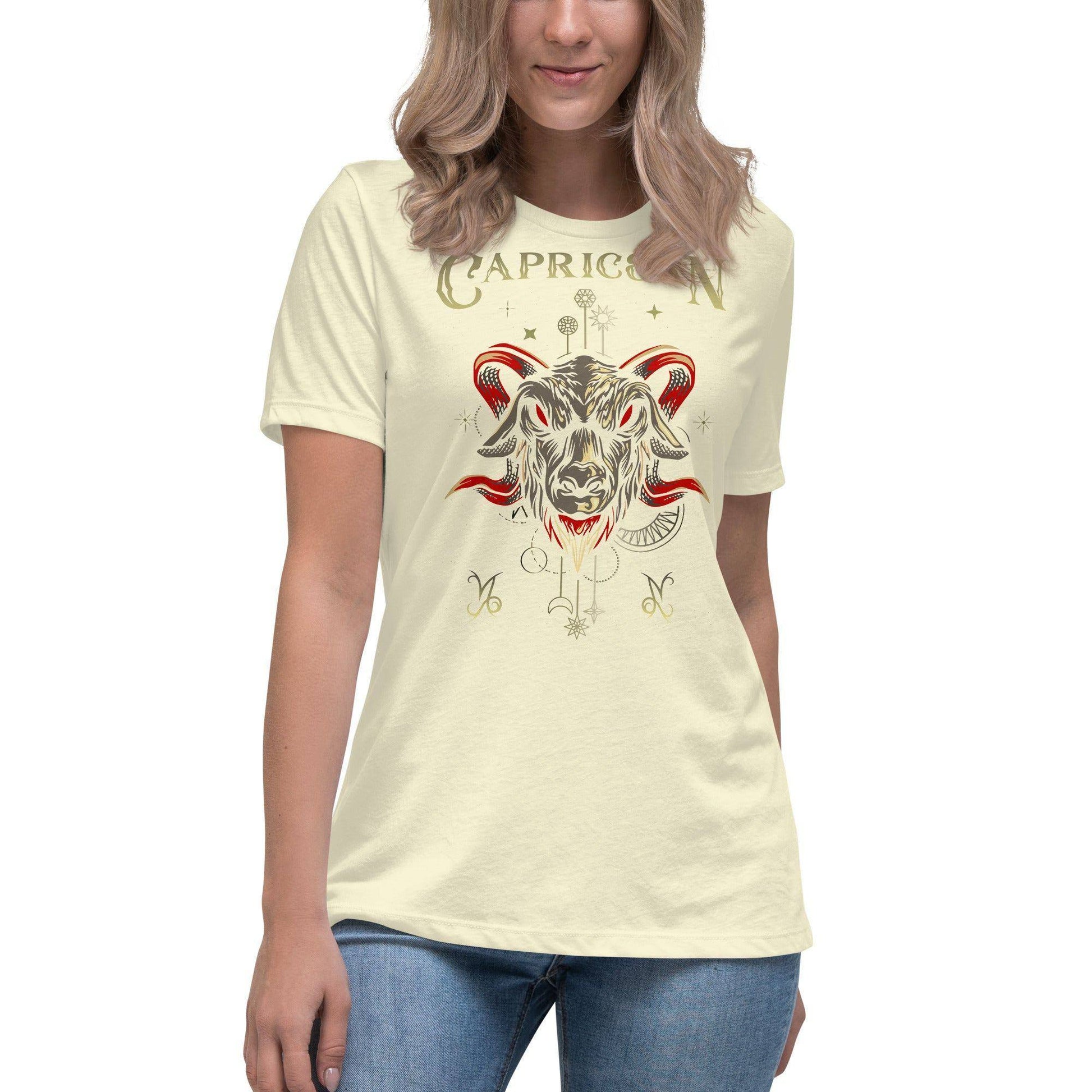 sternzeichen-steinbock-damen-t-shirt-t-shirt-jlr-design-21539 - JLR Design