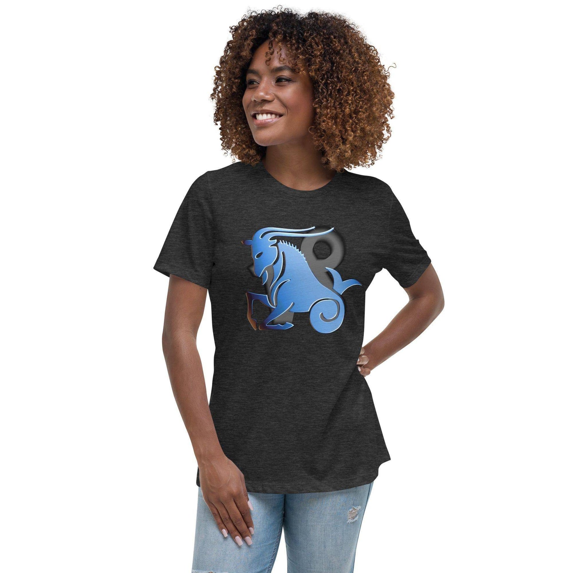 Sternzeichen Steinbock Damen-T-Shirt T-Shirt JLR Design