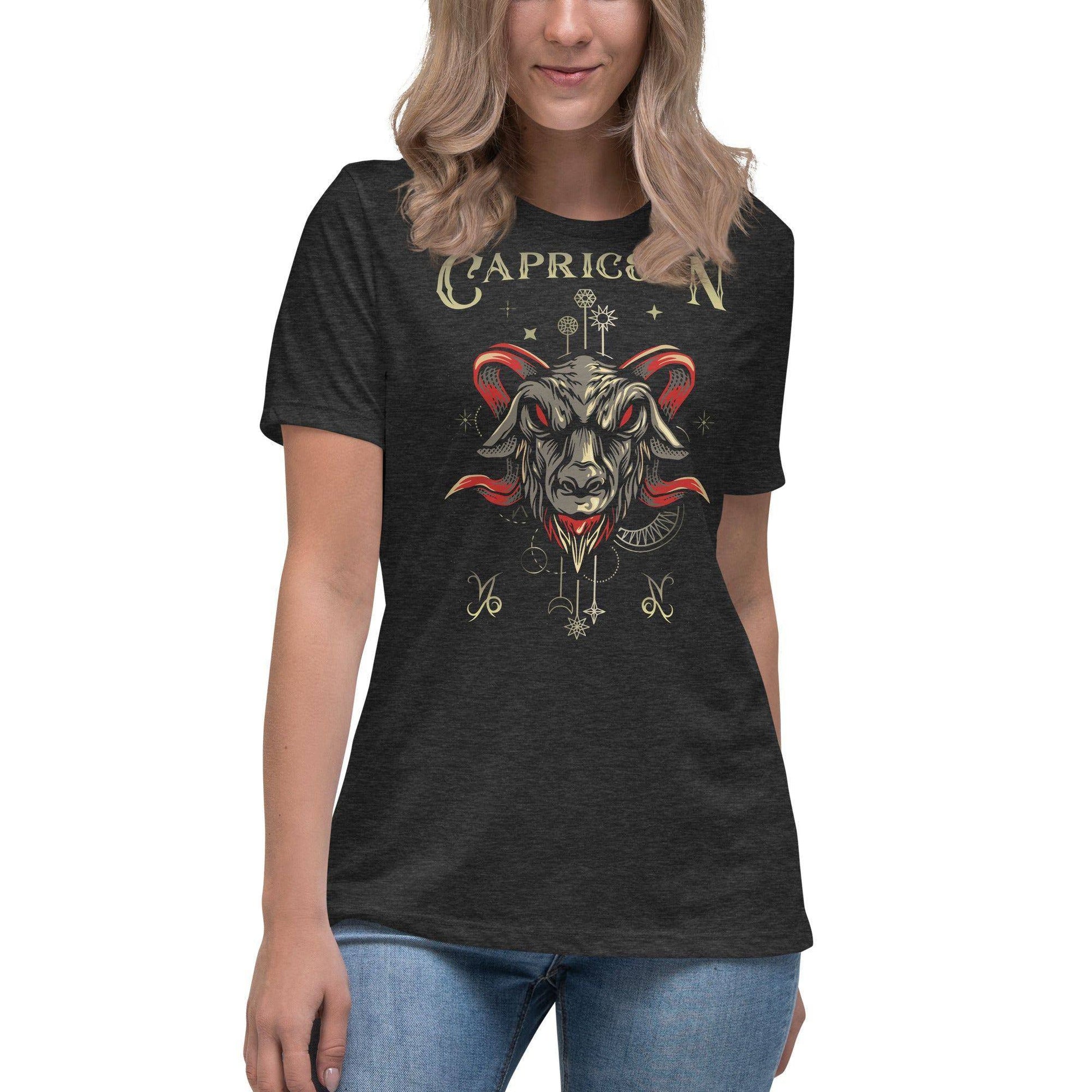 sternzeichen-steinbock-damen-t-shirt-t-shirt-jlr-design-31554 - JLR Design