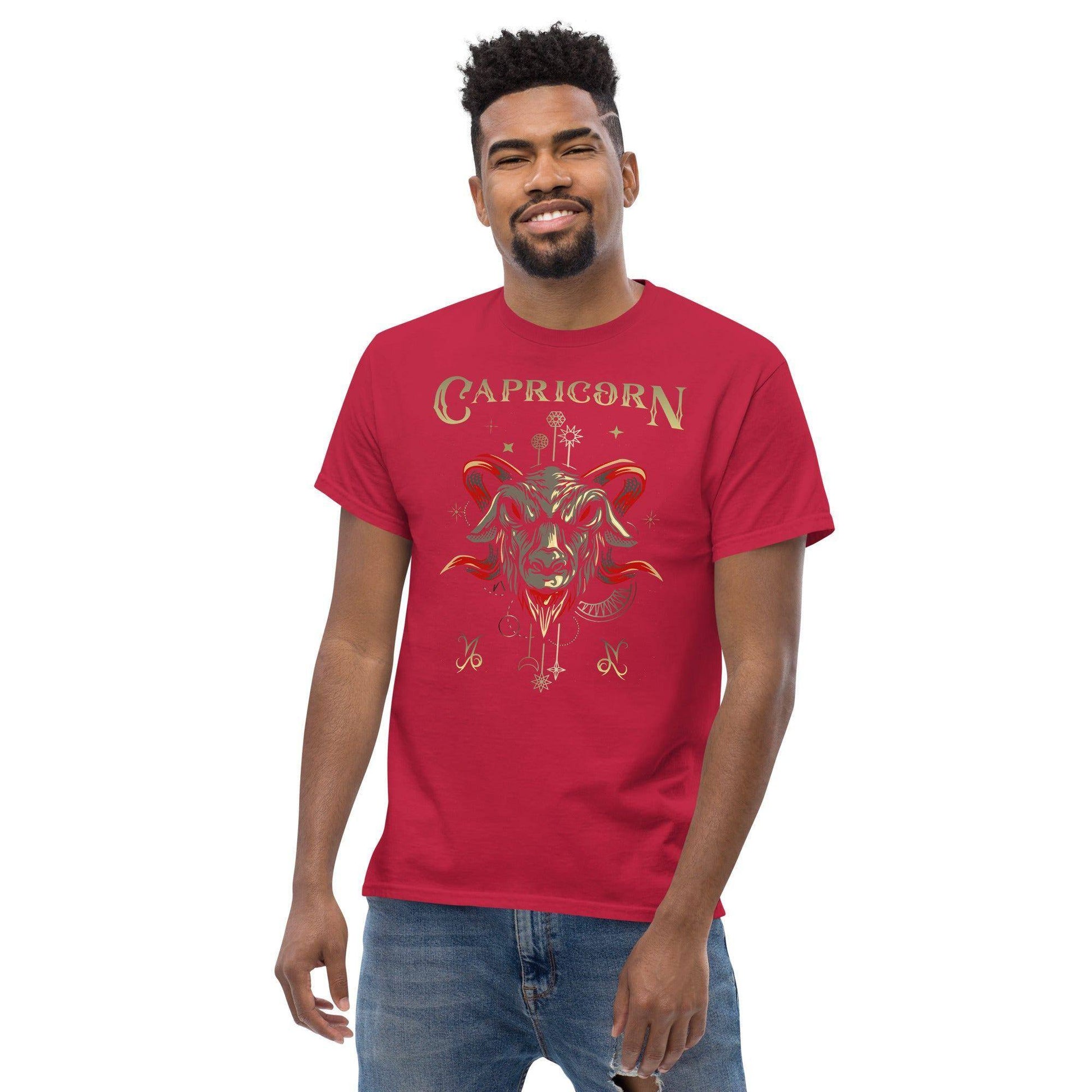 sternzeichen-steinbock-herren-t-shirt-t-shirt-jlr-design-14 - JLR Design