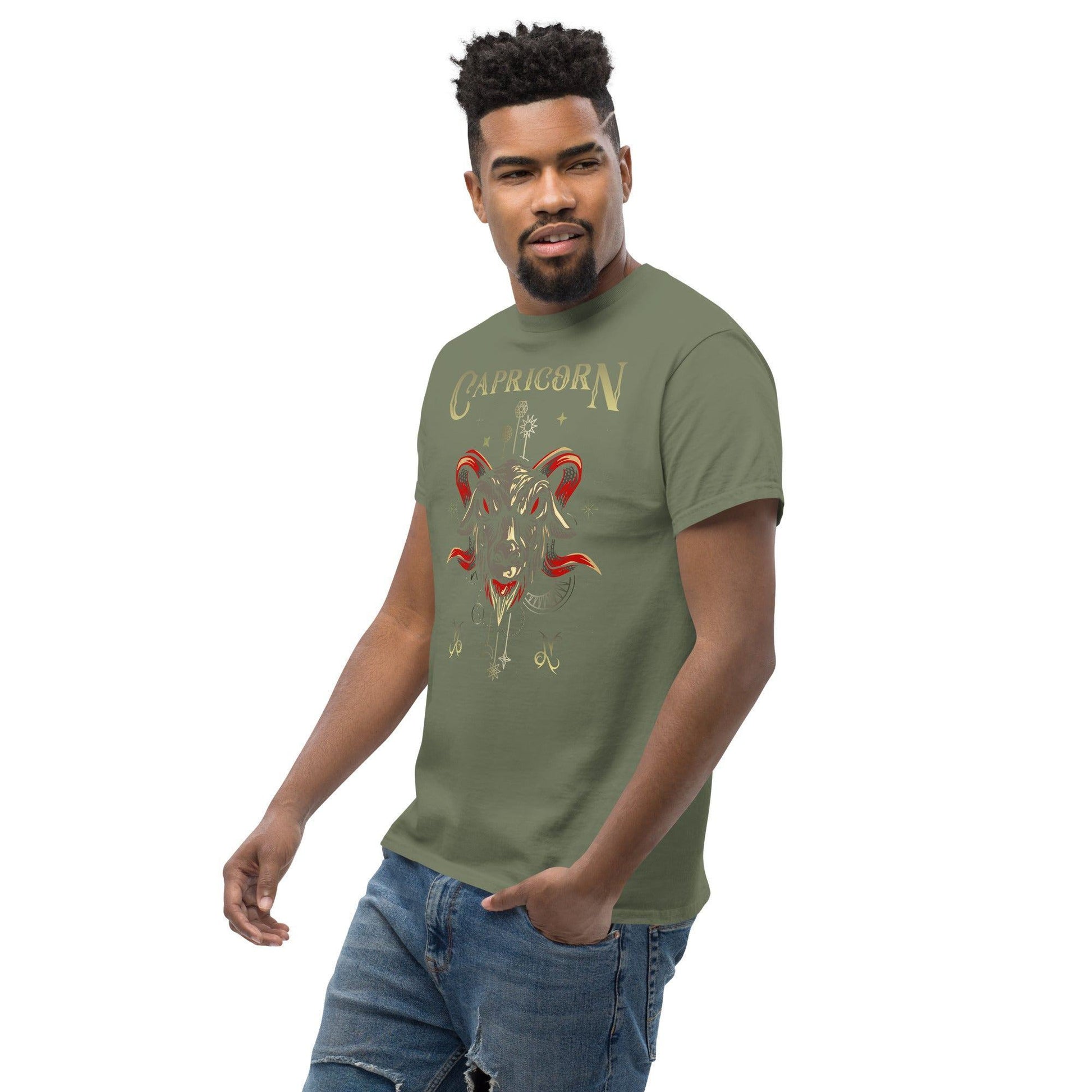 Sternzeichen Steinbock Herren-T-Shirt T-Shirt 34.99 Herren, Steinbock, Sternzeichen, T-Shirt JLR Design