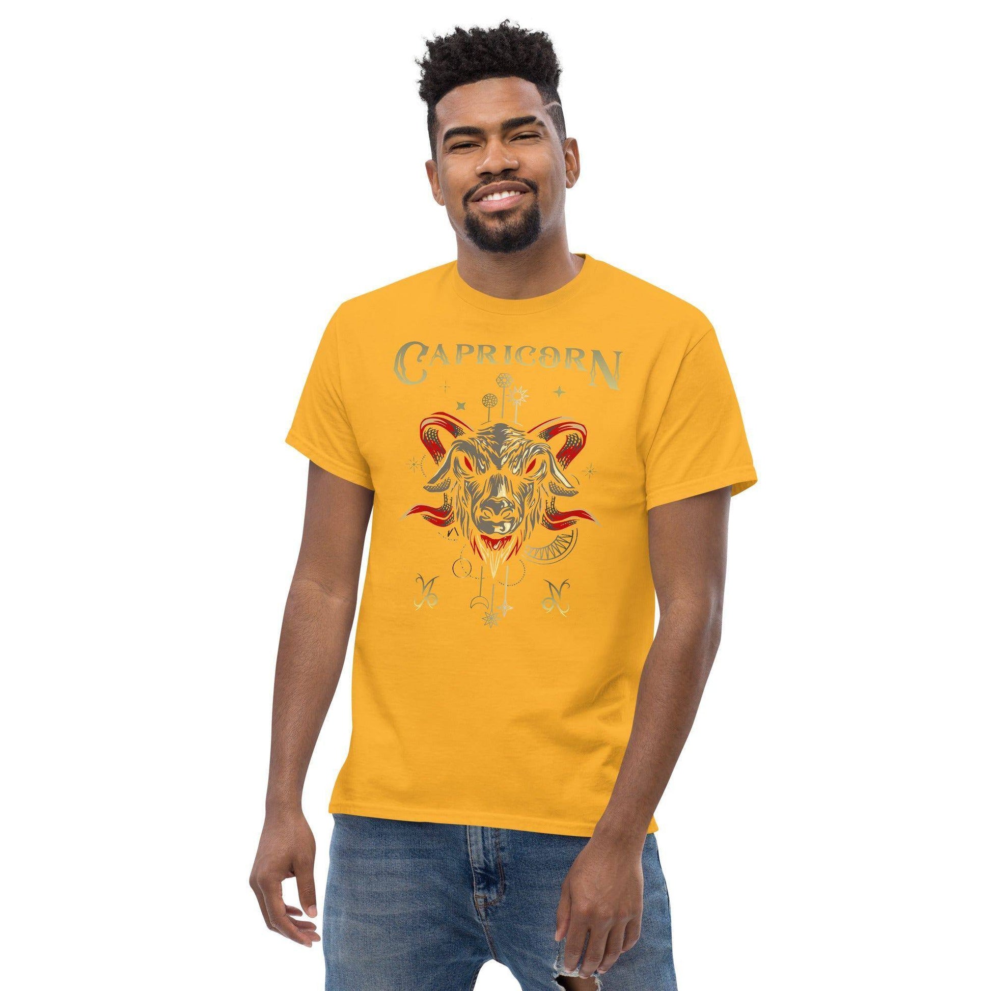 sternzeichen-steinbock-herren-t-shirt-t-shirt-jlr-design-34 - JLR Design