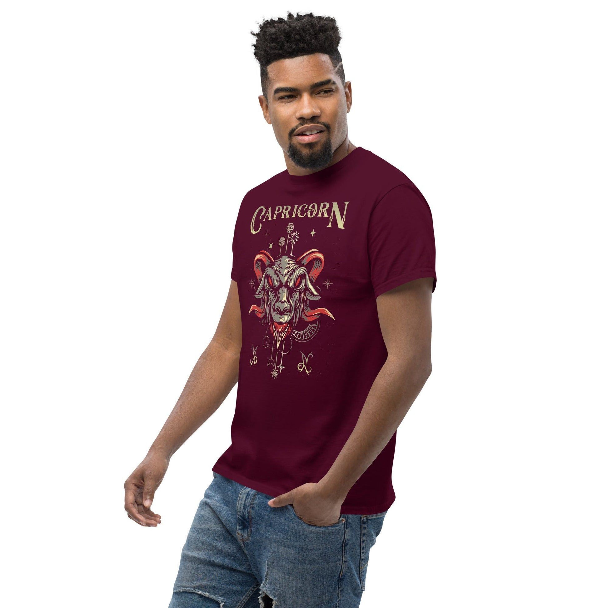 Sternzeichen Steinbock Herren-T-Shirt T-Shirt 34.99 Herren, Steinbock, Sternzeichen, T-Shirt JLR Design