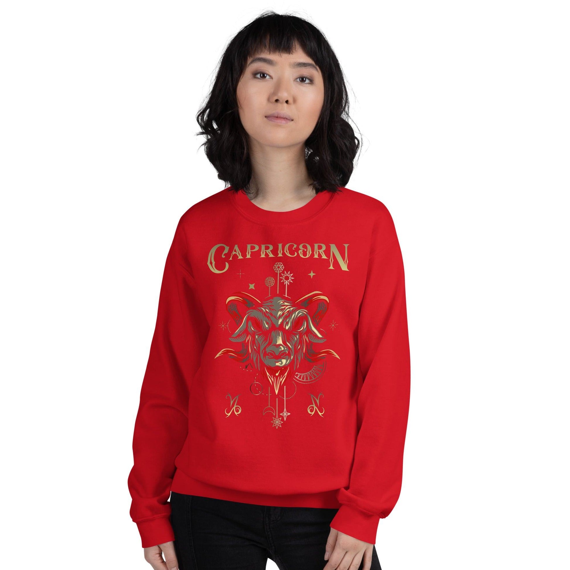 Sternzeichen Steinbock Unisex Pullover Pullover JLR Design