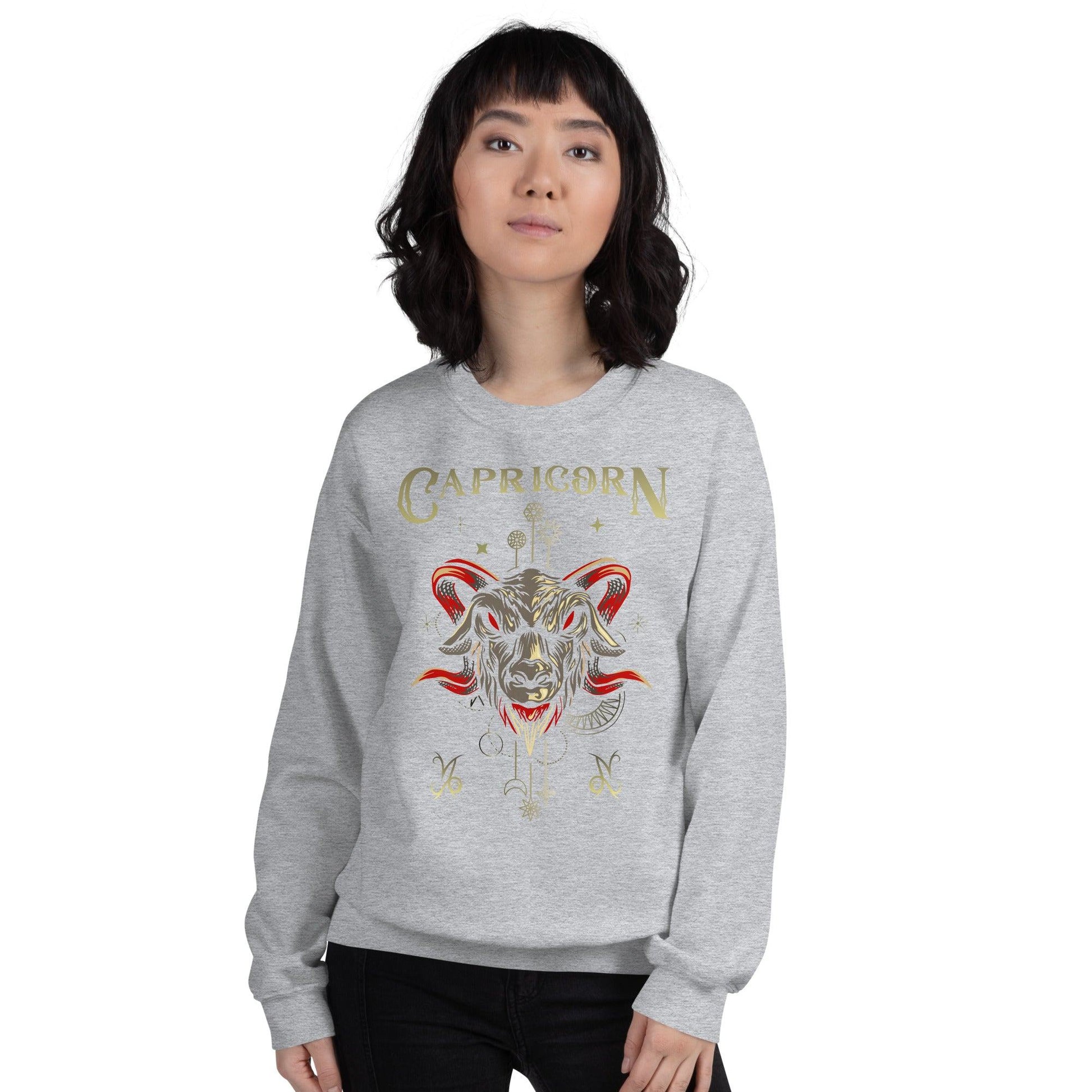 Sternzeichen Steinbock Unisex Pullover Pullover JLR Design