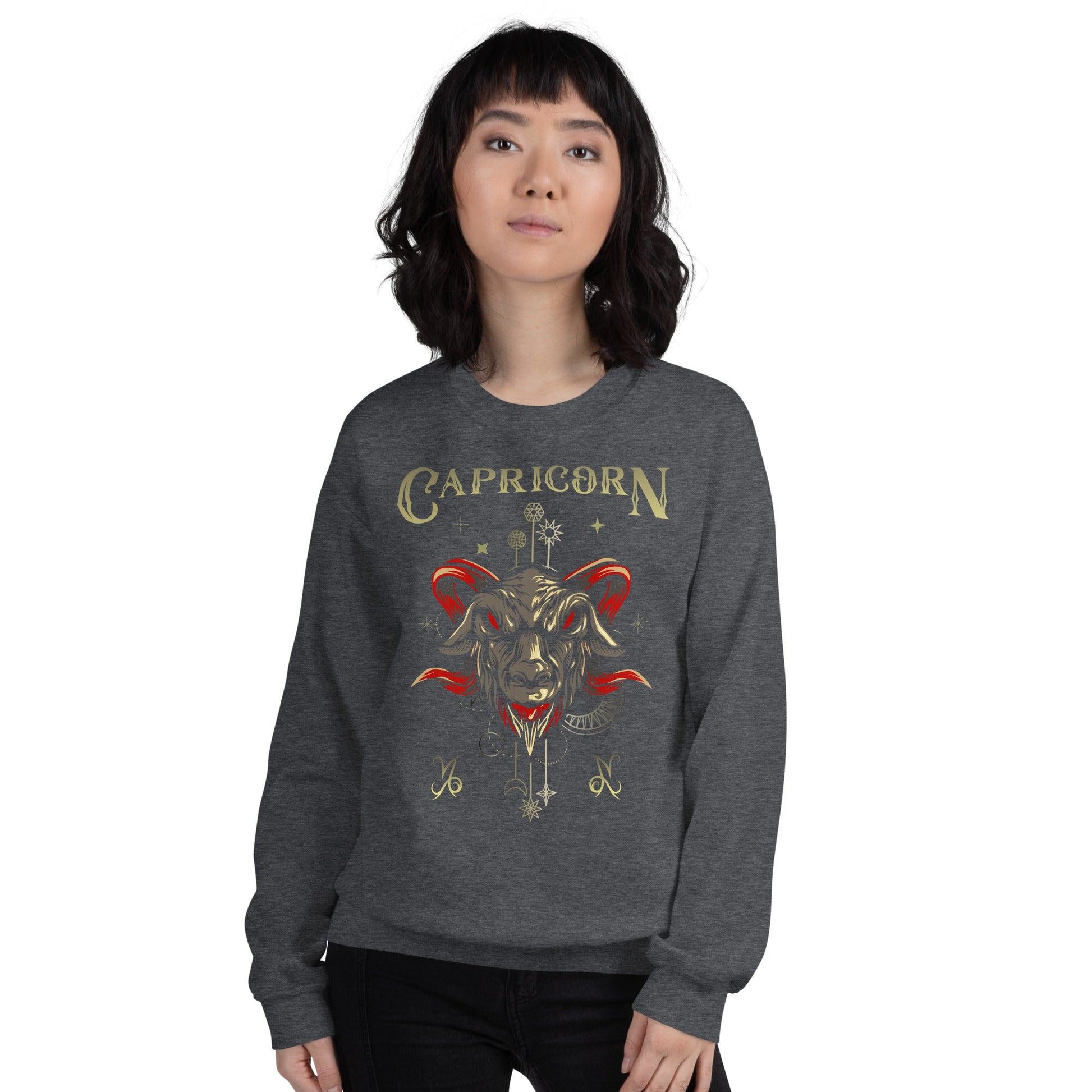 Sternzeichen Steinbock Unisex Pullover Pullover JLR Design