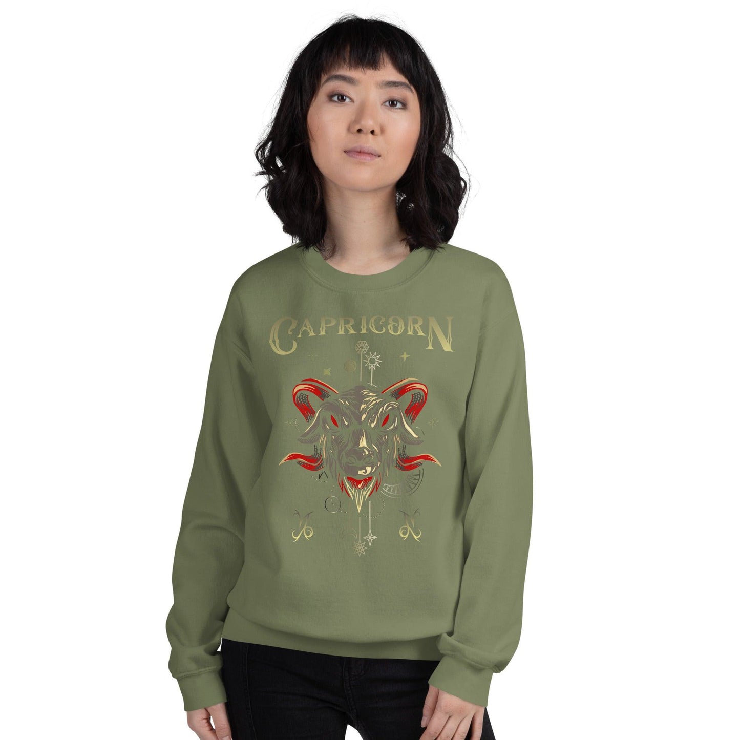 Sternzeichen Steinbock Unisex Pullover Pullover 42.99 Pullover, Steinbock, Sternzeichen JLR Design