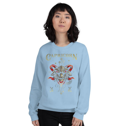 Sternzeichen Steinbock Unisex Pullover Pullover 42.99 Pullover, Steinbock, Sternzeichen JLR Design