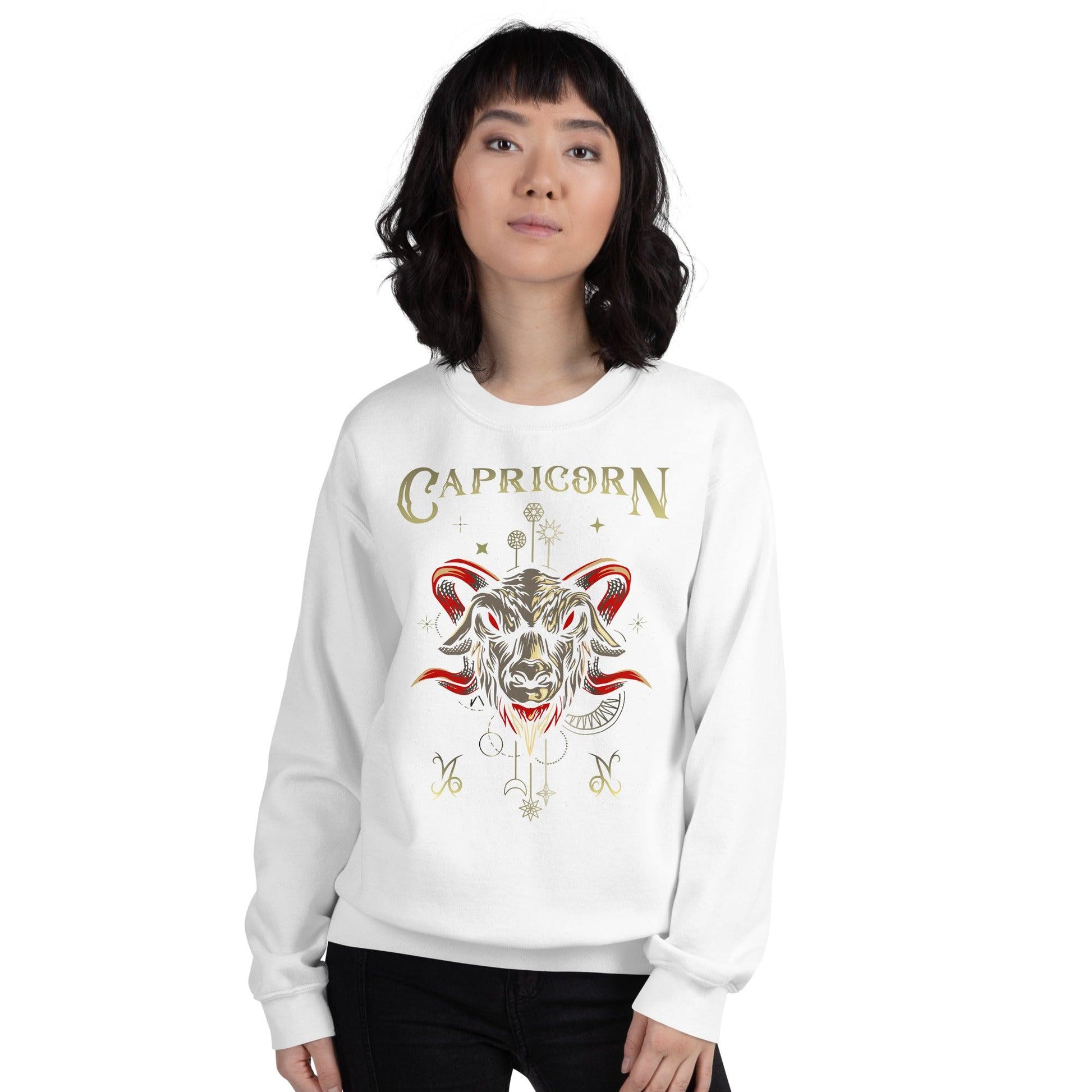 Sternzeichen Steinbock Unisex Pullover Pullover JLR Design