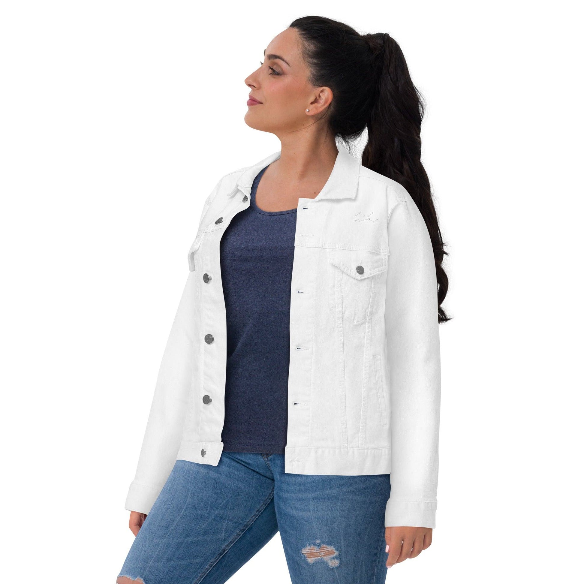 Sternzeichen Sternbild Jungfrau Jeansjacke Jeansjacke 89.99 Jeansjacke, Jungfrau, Sternbild, Sternzeichen JLR Design