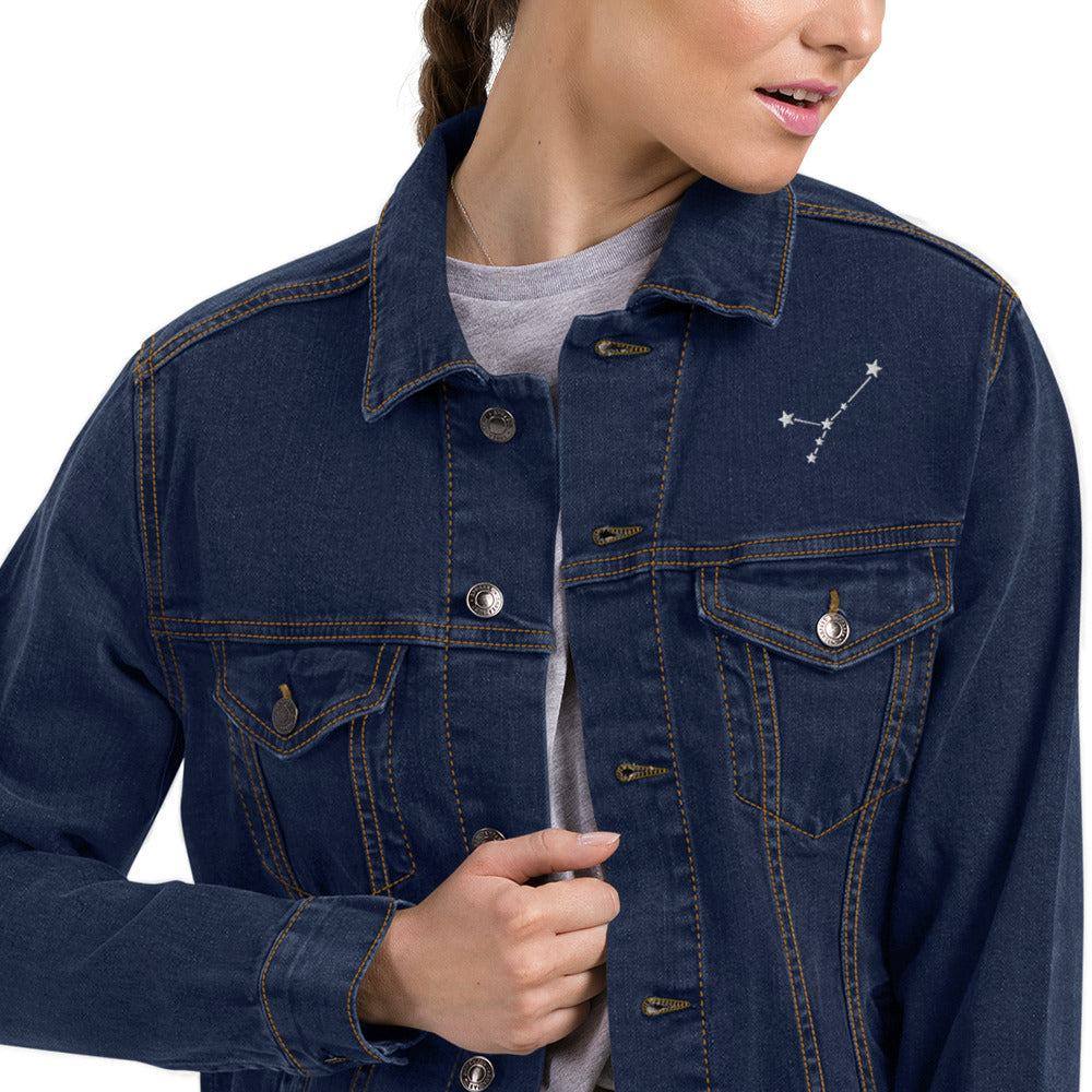 sternzeichen-sternbild-krebs-jeansjacke-jeansjacke-jlr-design-77126 - JLR Design