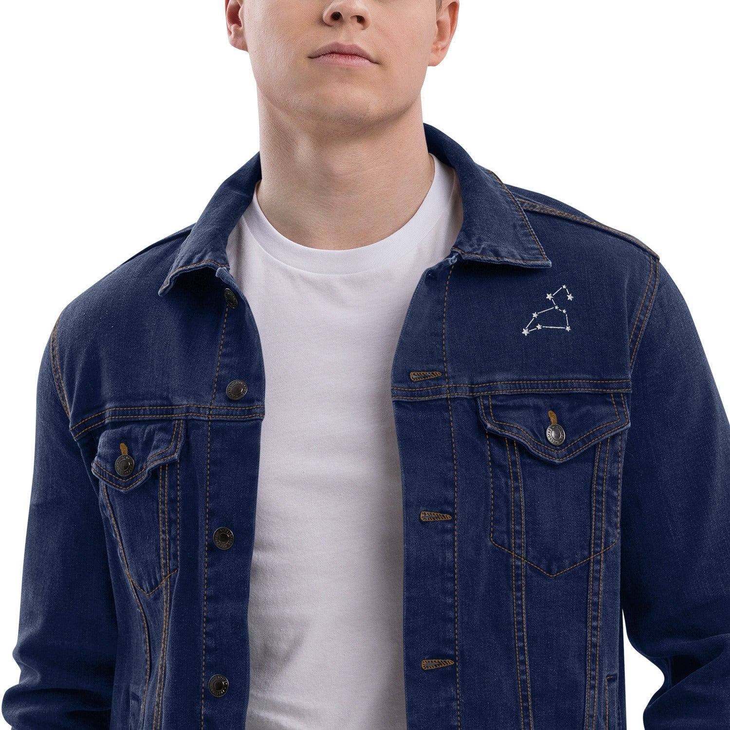 sternzeichen-sternbild-lowe-jeansjacke-jeansjacke-jlr-design-8 - JLR Design