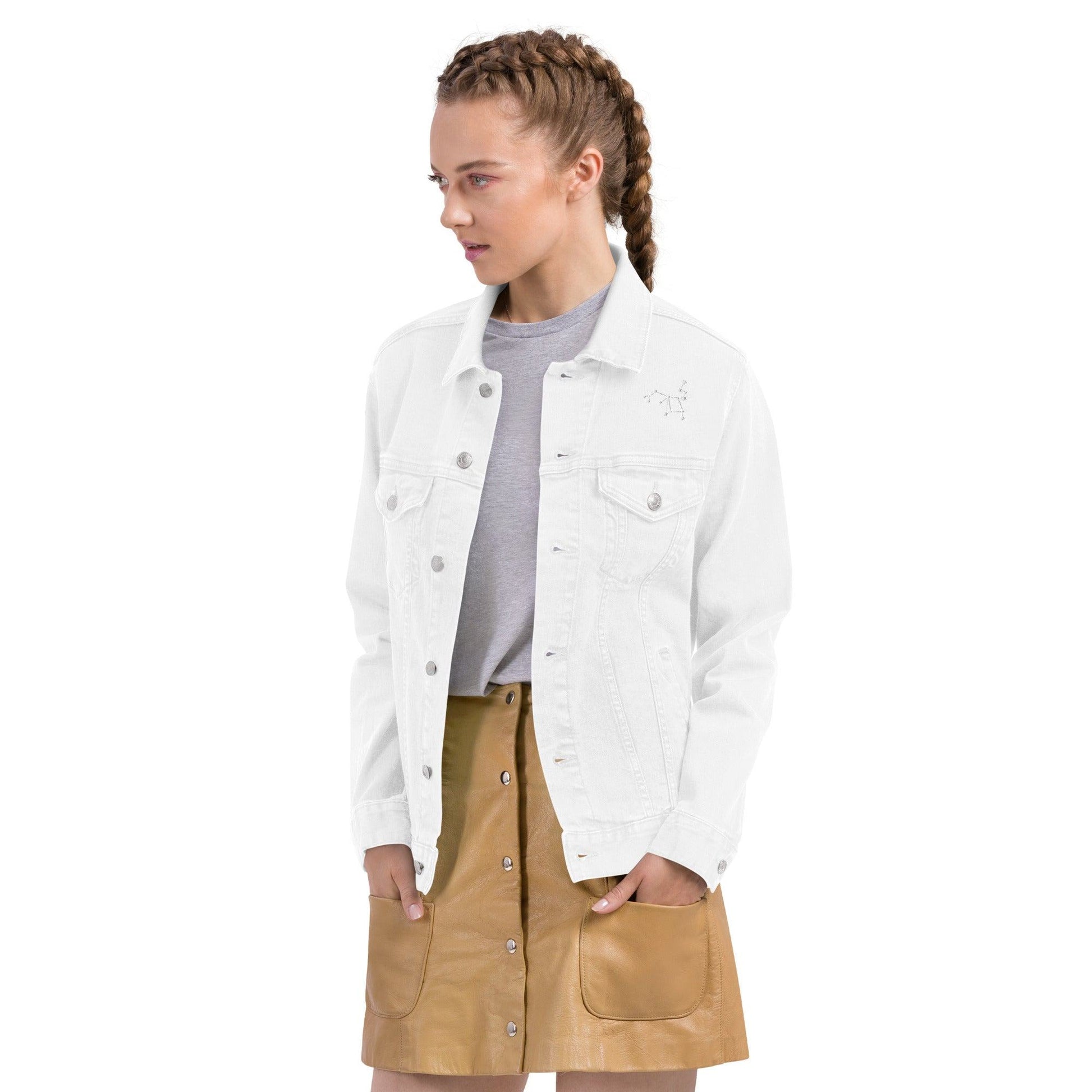 Sternzeichen Sternbild Schütze Jeansjacke Jeansjacke 89.99 Jeansjacke, Schütze, Sternbild, Sternzeichen JLR Design