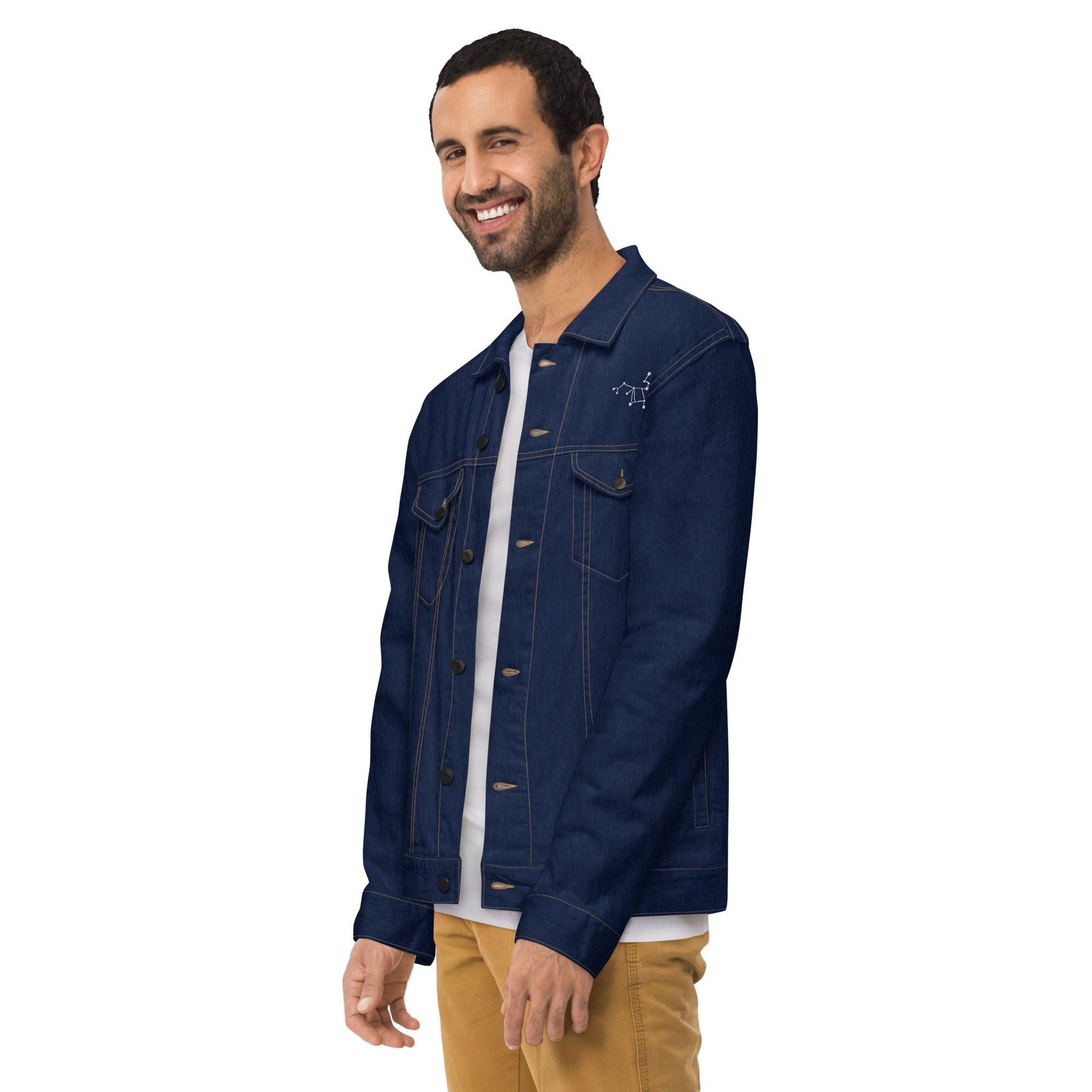 Sternzeichen Sternbild Schütze Jeansjacke Jeansjacke 89.99 Jeansjacke, Schütze, Sternbild, Sternzeichen JLR Design