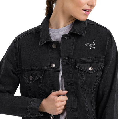 Sternzeichen Sternbild Schütze Jeansjacke Jeansjacke 89.99 Jeansjacke, Schütze, Sternbild, Sternzeichen JLR Design