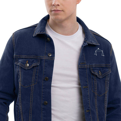 sternzeichen-sternbild-waage-jeansjacke-jeansjacke-jlr-design-80483 - JLR Design