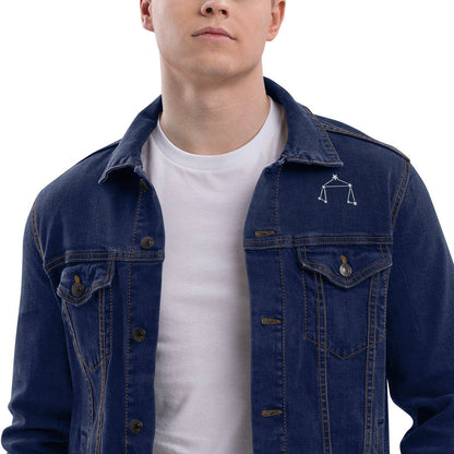 sternzeichen-sternbild-waage-jeansjacke-jeansjacke-jlr-design-53632 - JLR Design